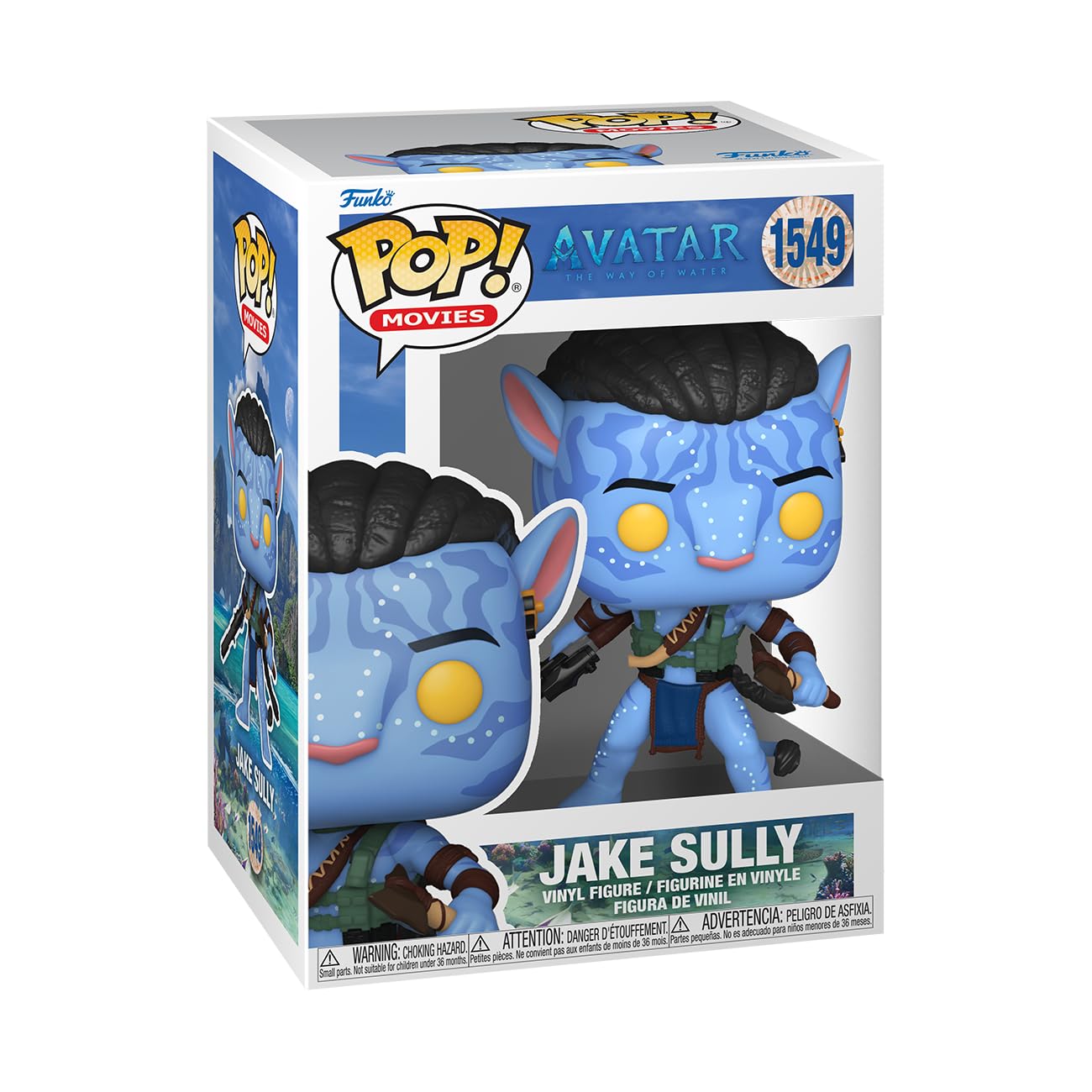 Funko Pop! Movies: Avatar: The Way of Water - Jake Sully (Battle) Vinyl Figure