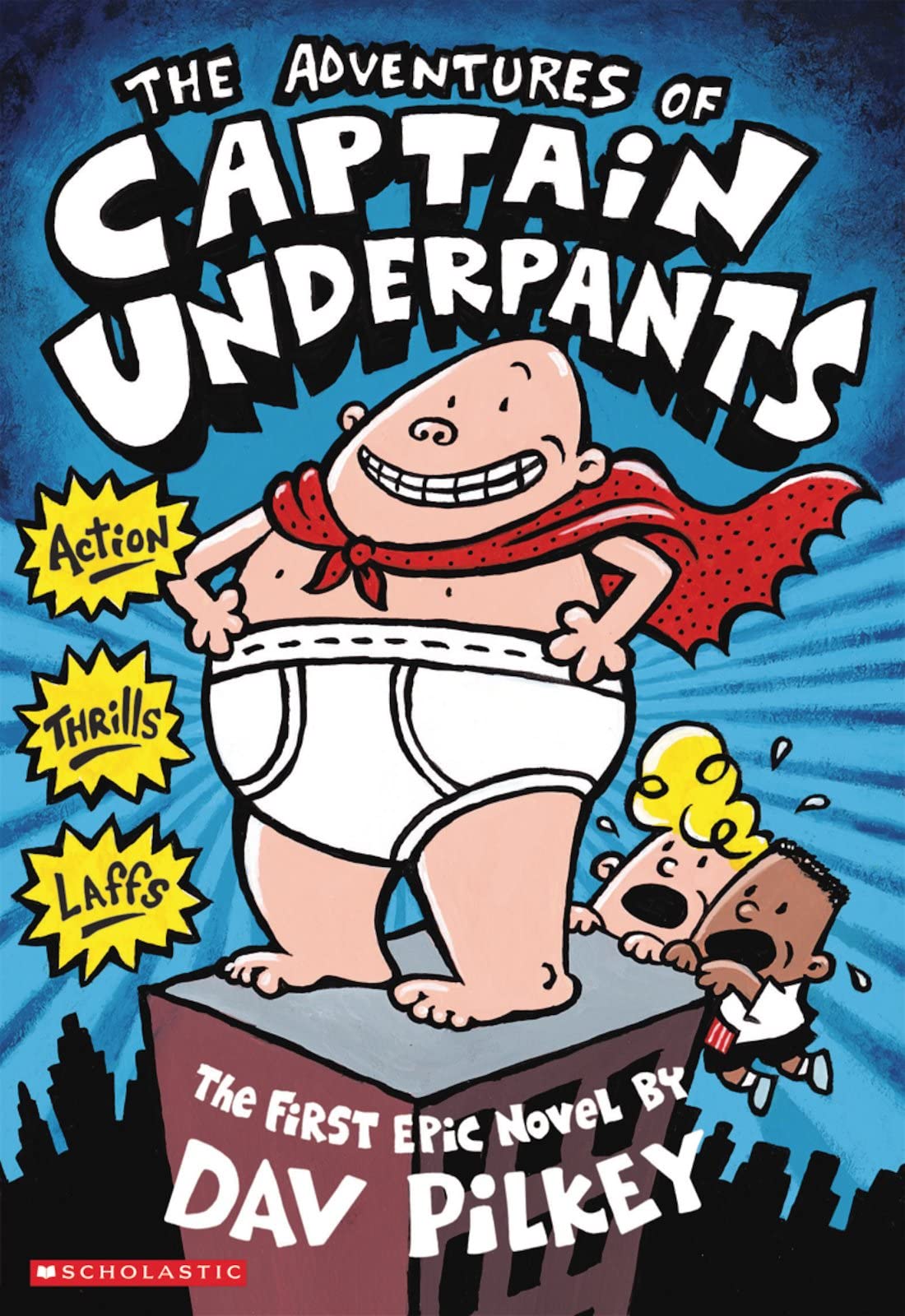 Scholastic The Adventures of Captain Underpants by Dav Pilkey | Paperback
