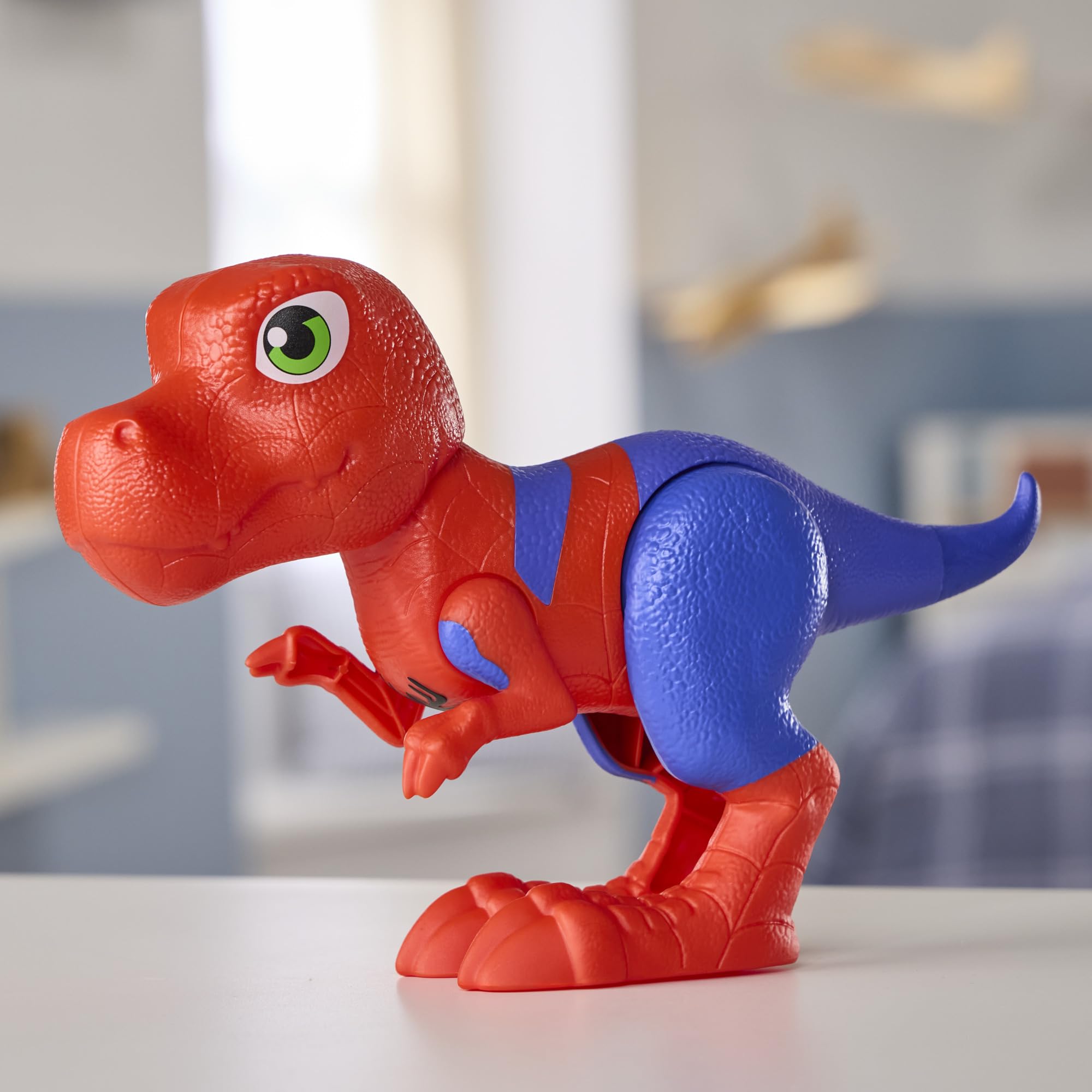 Marvel Press Spidey and His Amazing Friends Spidey-Rex Supersized Action Figure | 9-Inch Poseable 8
