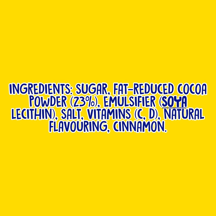 Nesquik Hot Chocolate Powder 400g - Gluten Free, No Artificial Ingredients, Sustainably Sourced Cocoa