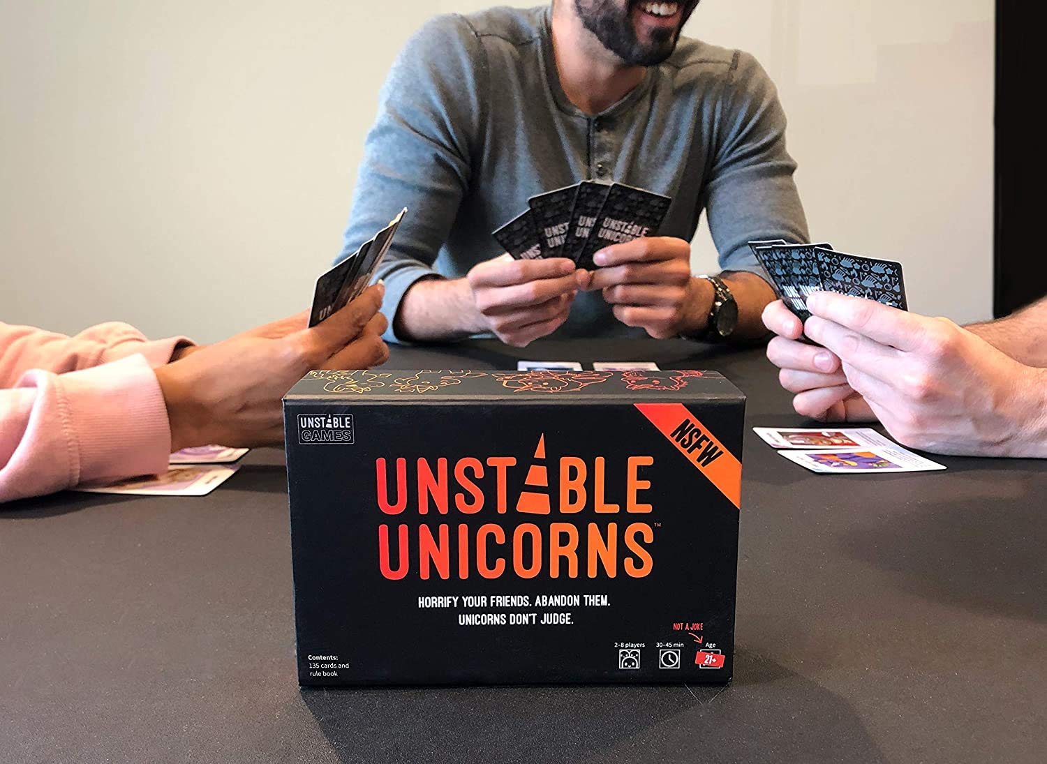 Unstable Games Unstable Unicorns NSFW Edition Card Game | Ages 21+ | 2-8 Players | 30-45 Min 2