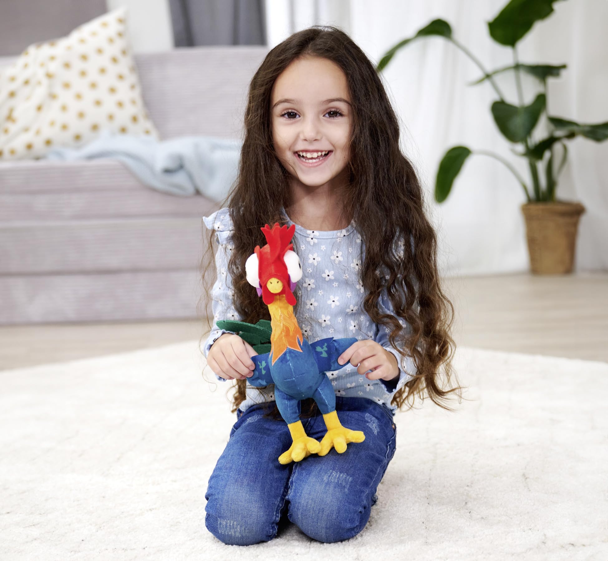 Simba Disney Hei Hei Plush Toy - 25cm Moana Character Soft Figure 2