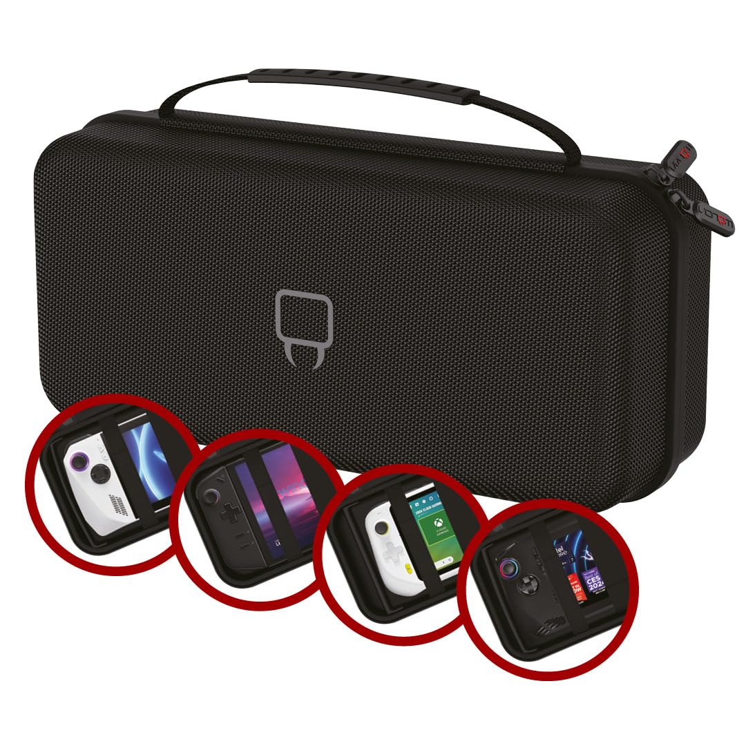 Venom Handheld PC Storage Case – Compatible with Steam Deck, ASUS ROG Ally, Logitech G Cloud, MSI Claw, Lenovo Legion Go 1