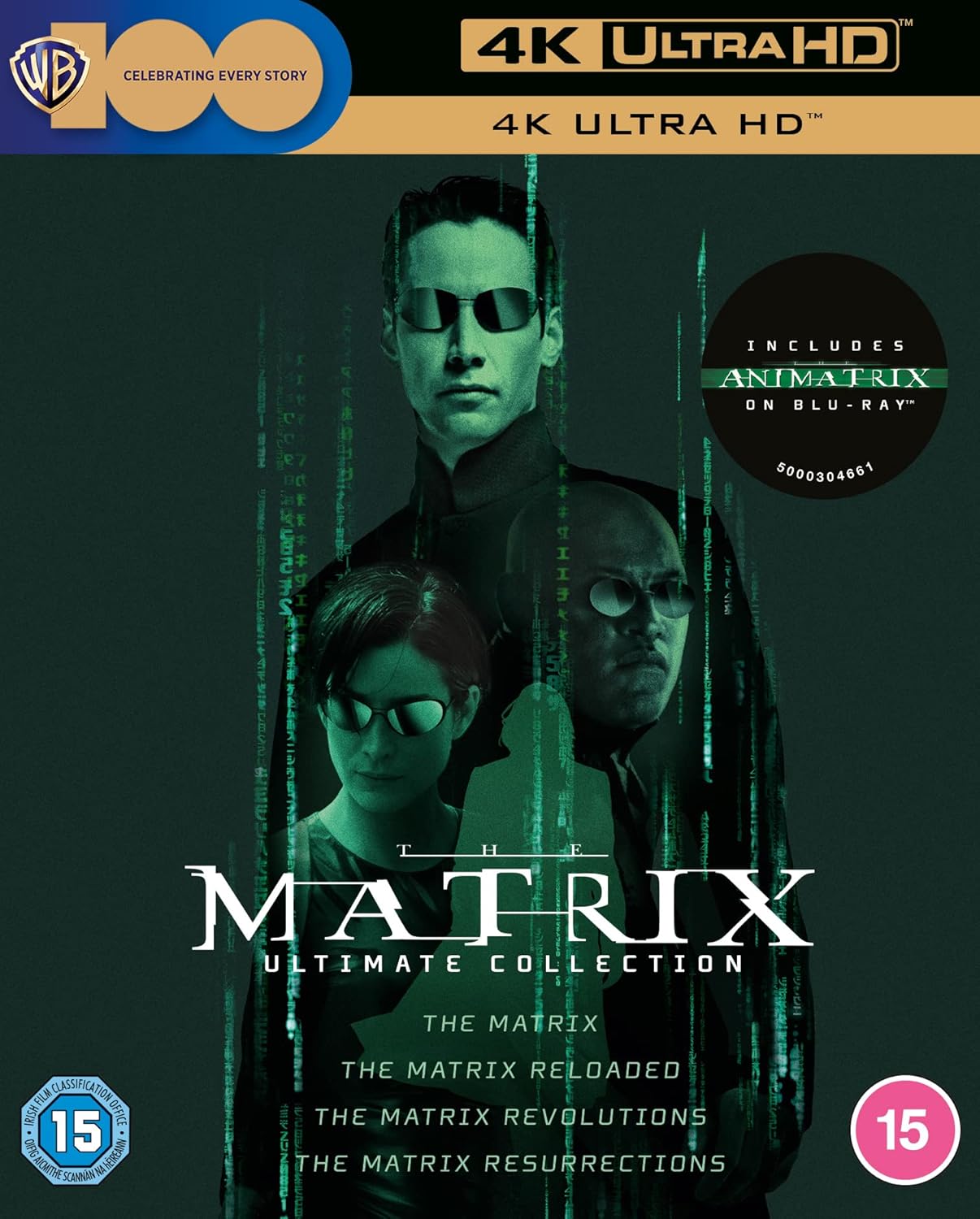The Ultimate Matrix Collection [4K Ultra HD] [1999] [Blu-ray] [2024] [Region Fre 1