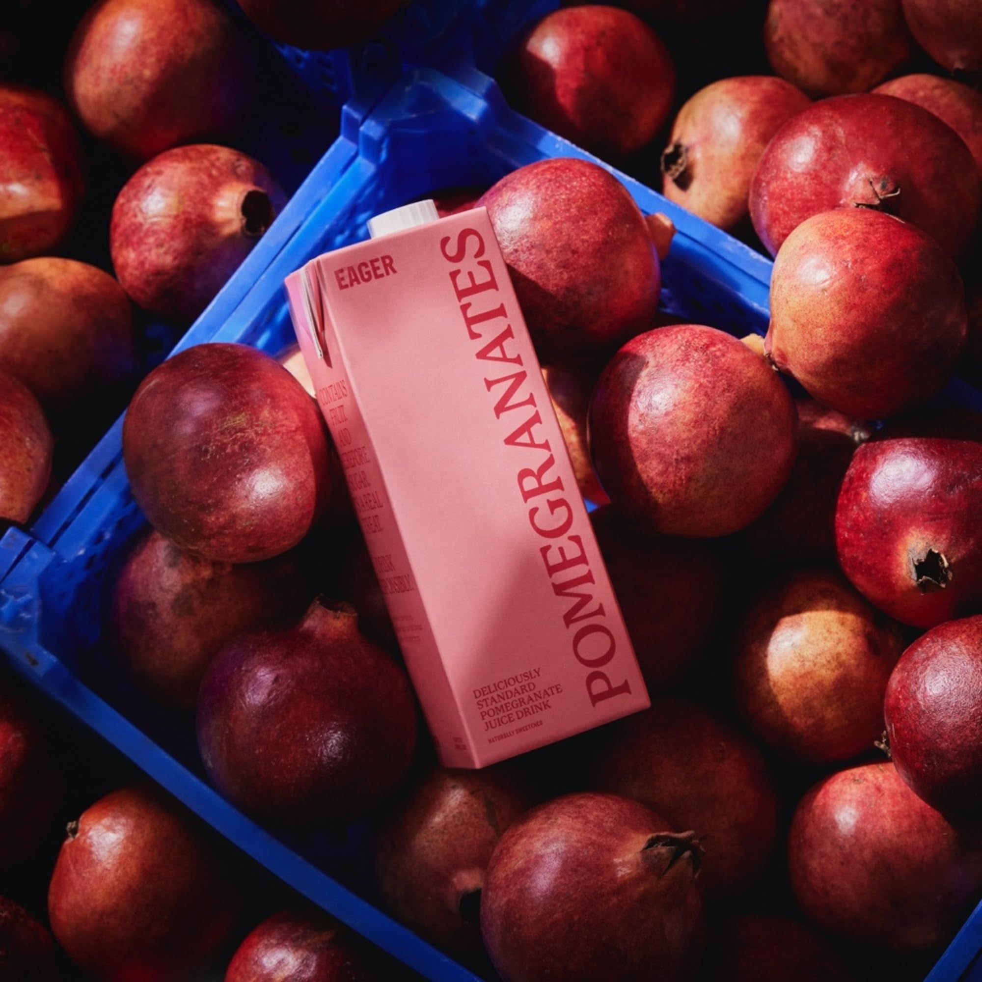 Eager Pomegranate Juice Drink - Naturally Sweetened Fruit Beverage, 29% Pomegranate from Concentrate 3