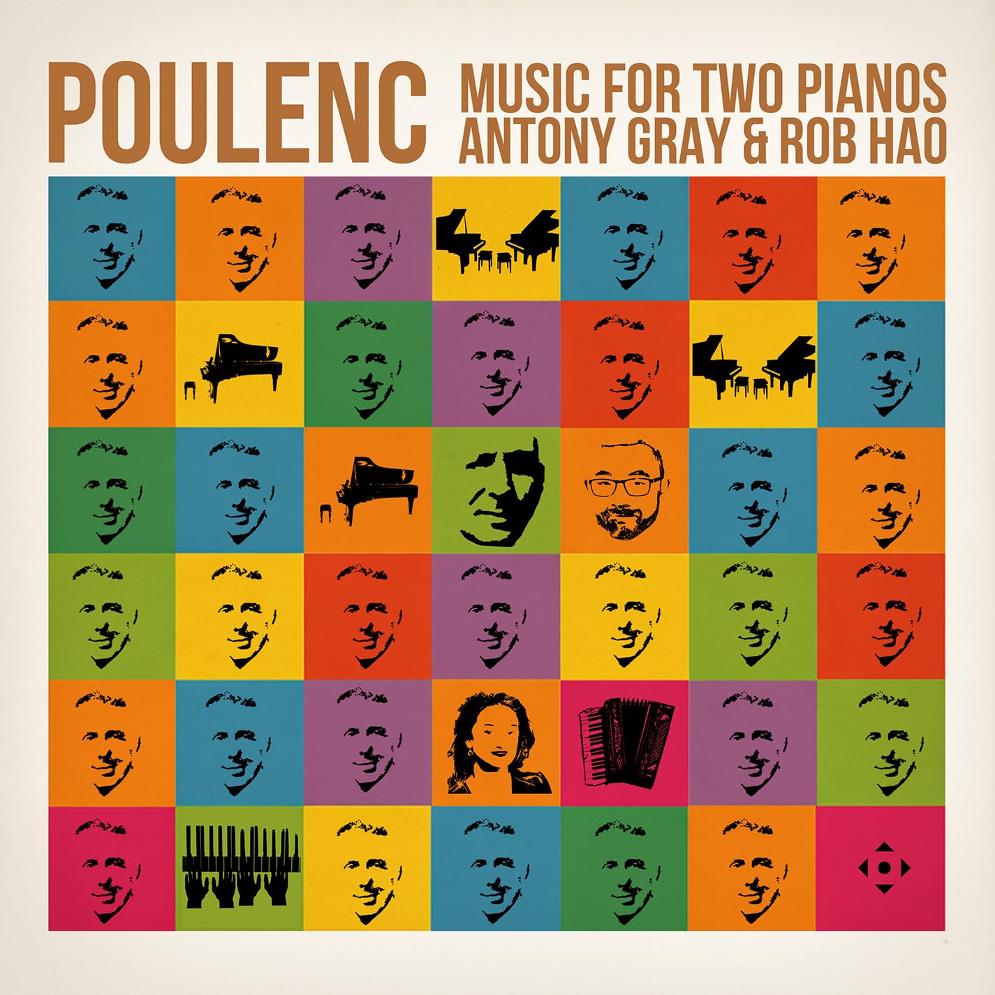 Francis Poulenc - Music for Two Pianos [CD]