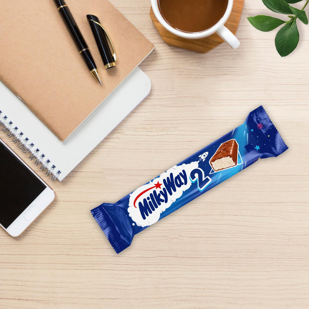 Milky Way Milk Chocolate & Nougat Bars Bulk Box (28 x 43g)