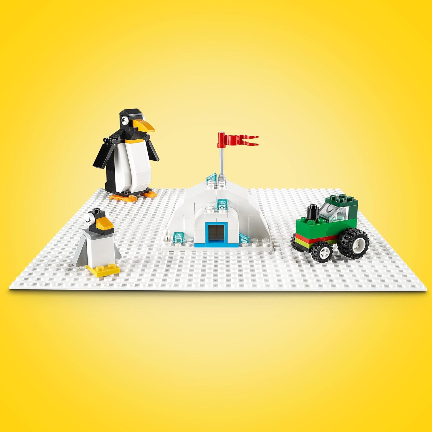 LEGO Classic White Baseplate 32x32 Building Base for Creative Play