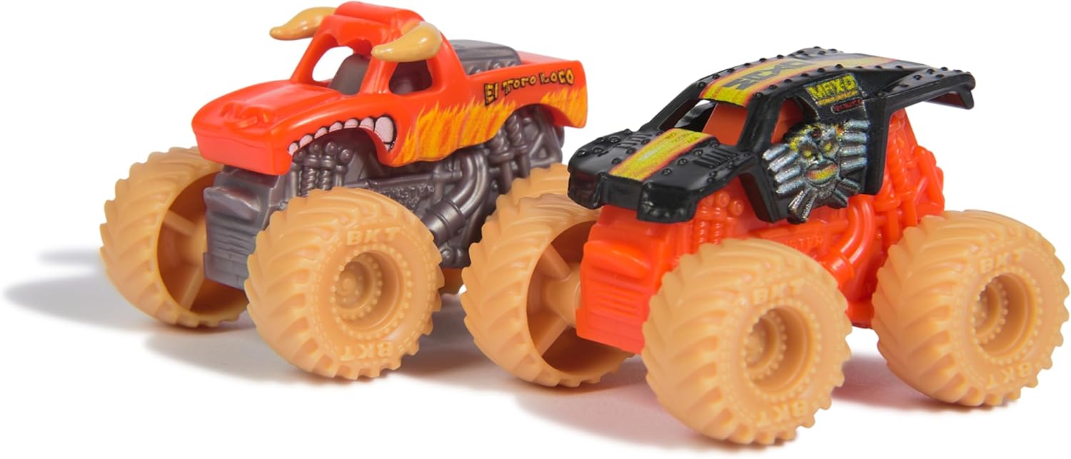 El Toro Loco Venom Velocity Scorpion Playset - 2-Speed Launcher with 2 Exclusive Mini Trucks 4