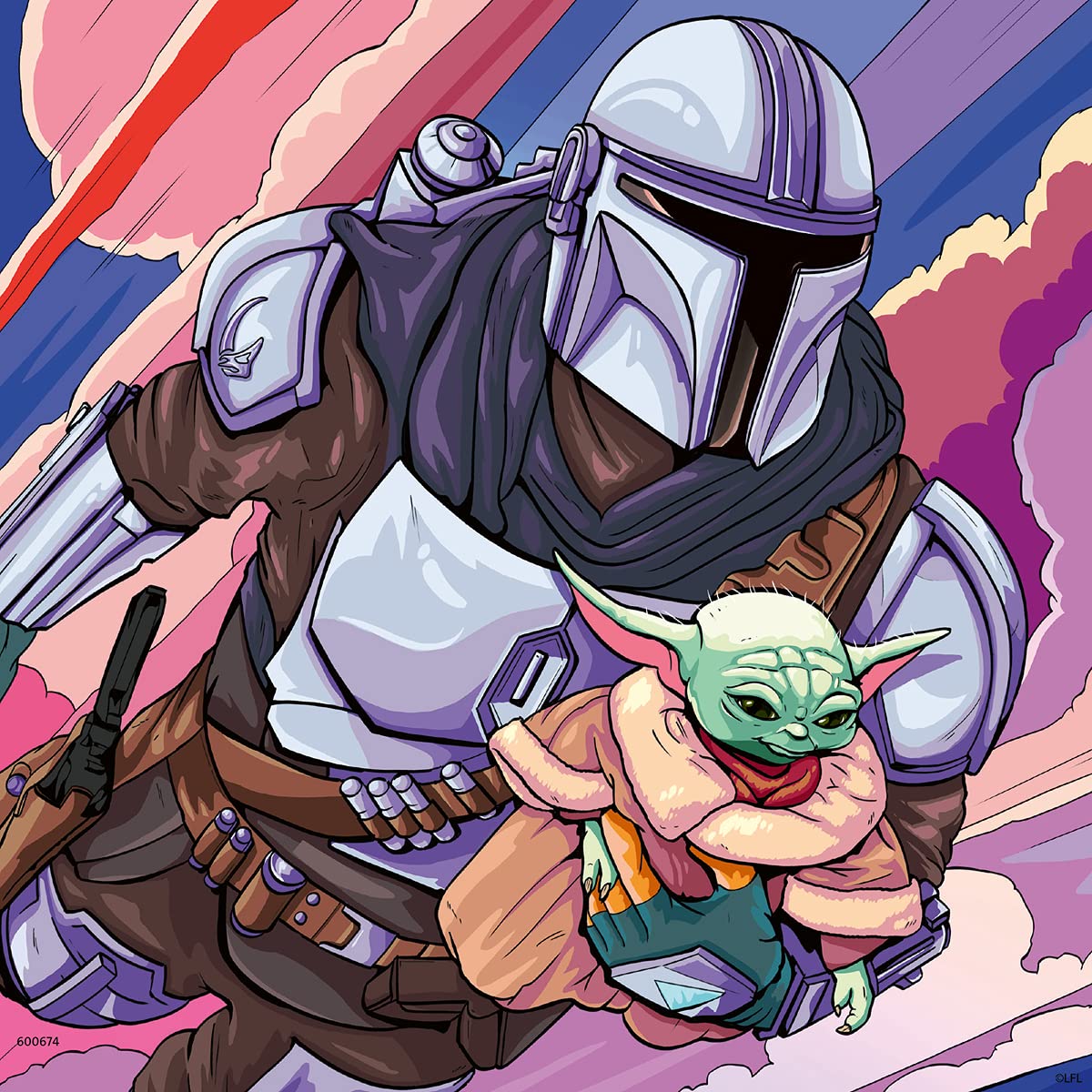 Ravensburger Star Wars The Mandalorian 3 x 49 Piece Jigsaw Puzzles - Ages 5+ 3