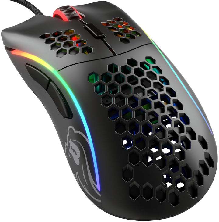 Glorious PC Gaming Race Model D Gaming Mouse - Matte Black, Ergonomic Lightweight Design for PC Gaming