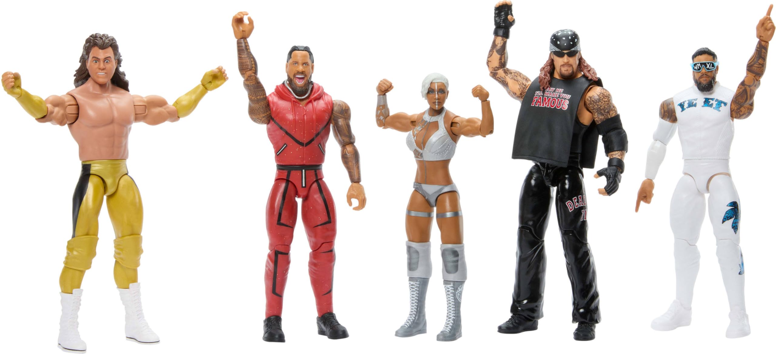Mattel WWE Jimmy Uso Action Figure - Main Event Series #161 | 6-inch Scale | 14 Points of Articulation 5