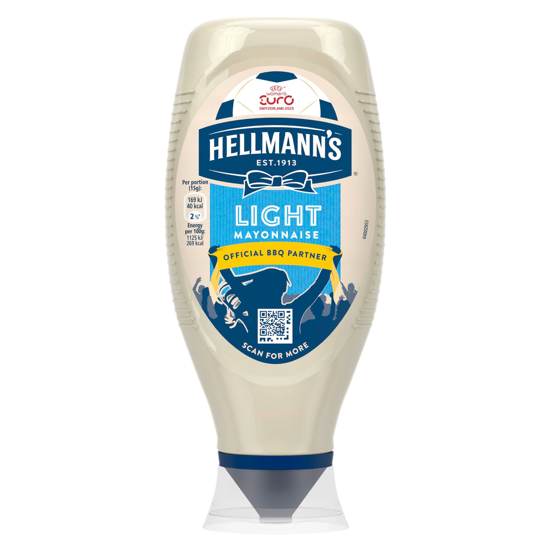 Hellmann's UEFA Women's EURO 2025 Limited Edition Light Mayonnaise Squeeze Bottle