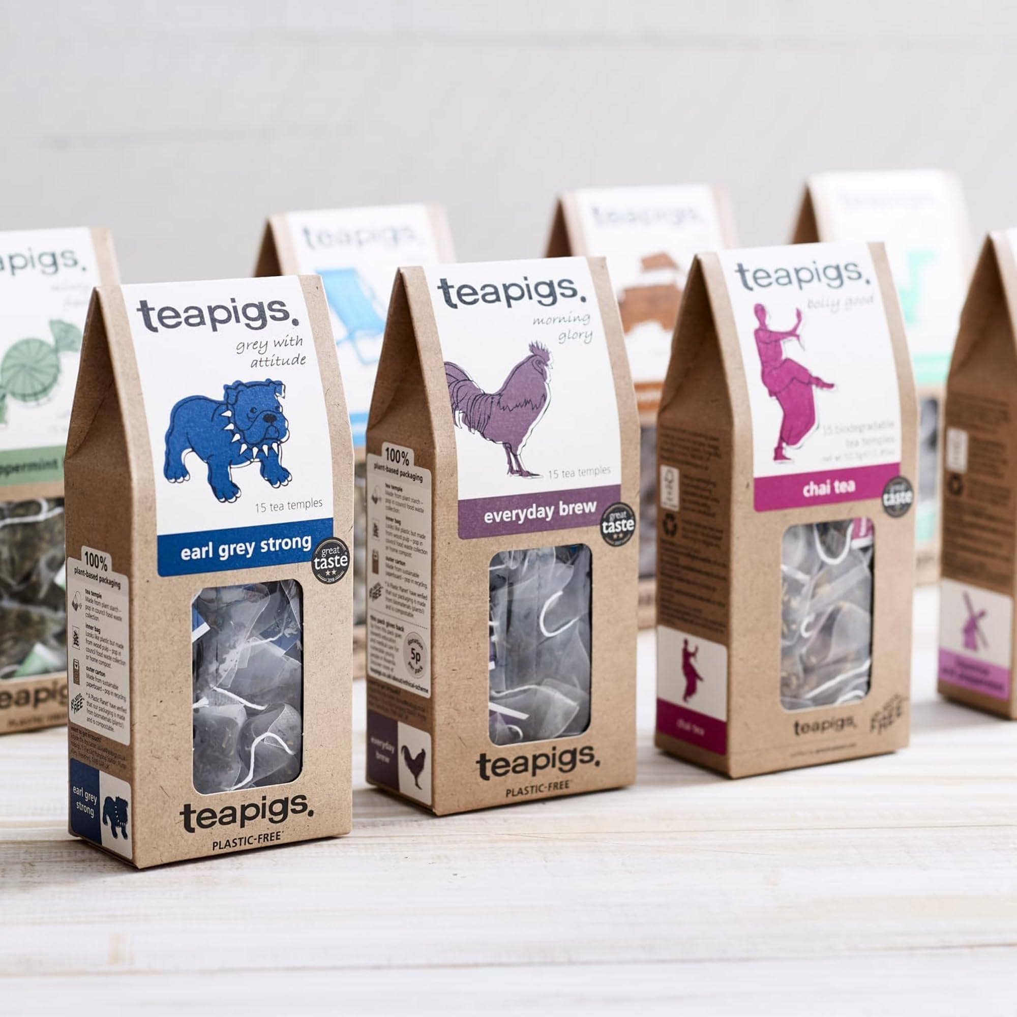 teapigs Decaf English Breakfast - 15 Temple Tea Bags 11