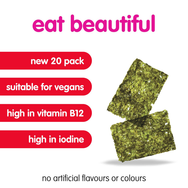 Itsu - Seaweed Thins Sweet Soy & Sea Salt 5g 20-Pack