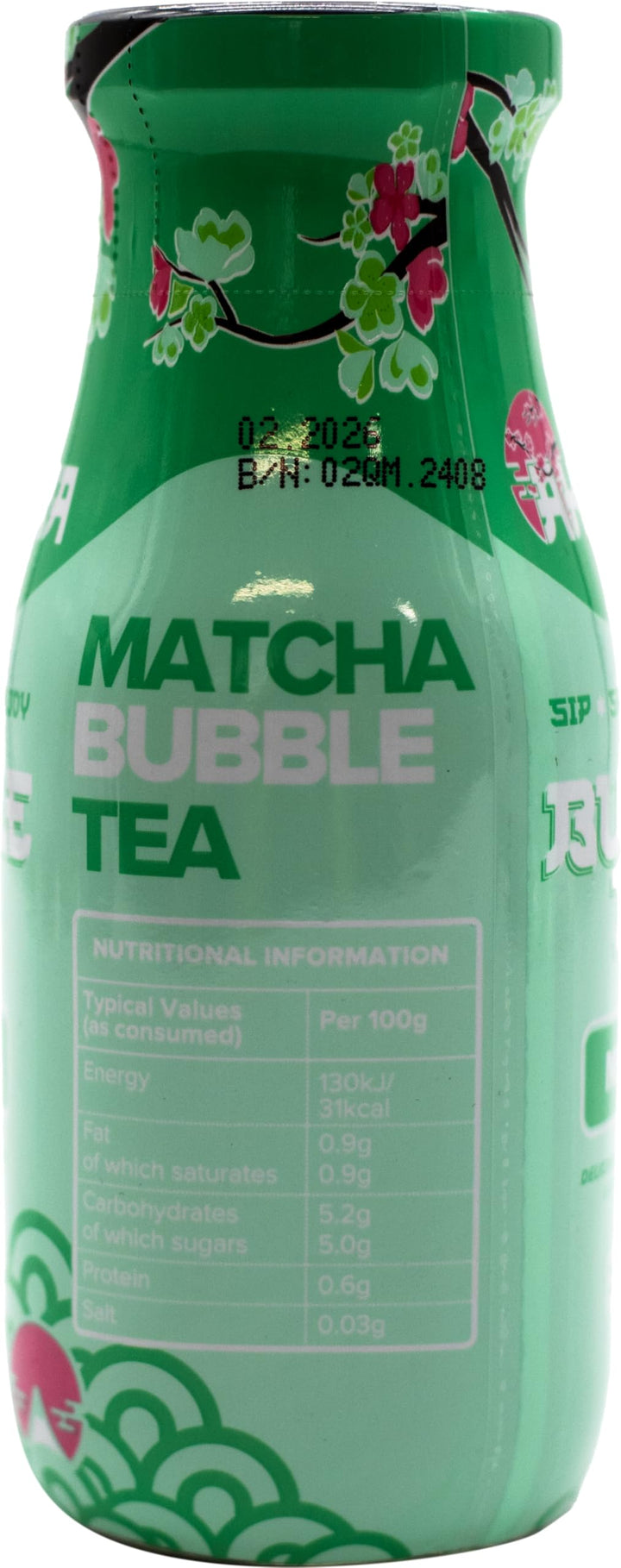 Akira Matcha Bubble Milk Tea - Ready-to-Drink Can 290ml