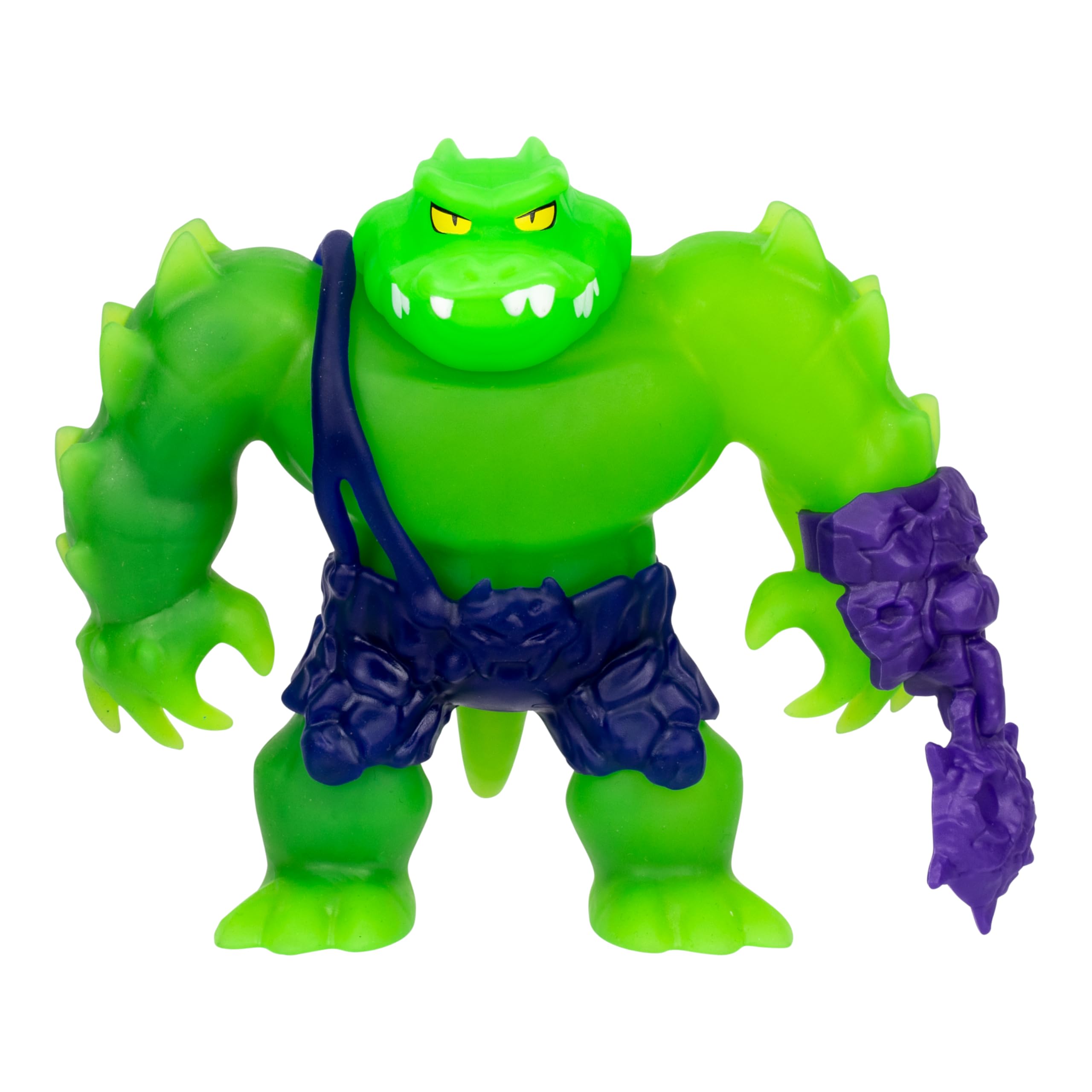Heroes of Goo Jit Zu Meteor Madness Rock Jaw - Stretchy Goo-Filled Action Figure with Meteor Rock Mace 1