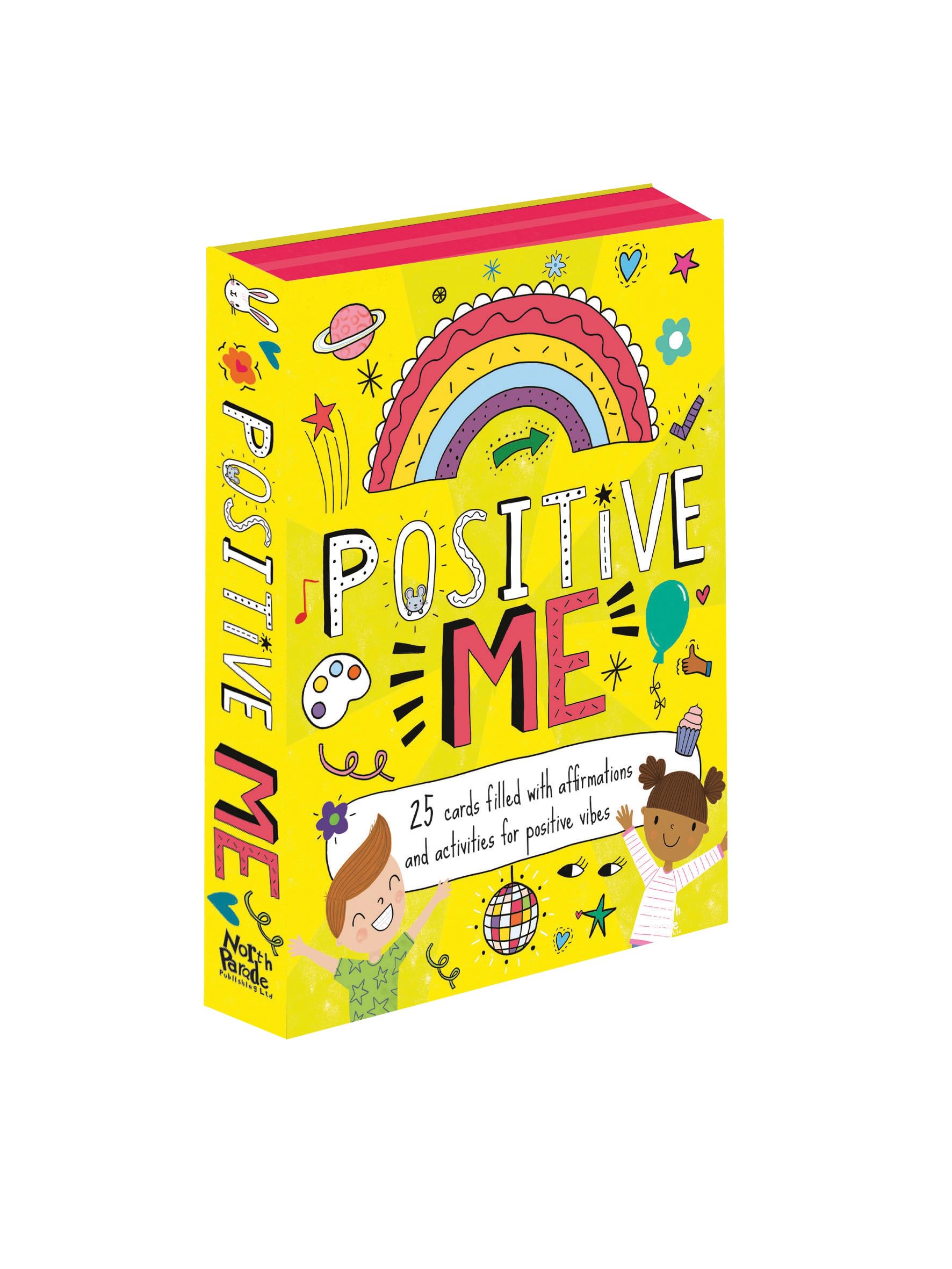 North Parade Publishing Positive Me Mindfulness Flash Cards - 25 Affirmation Cards for Kids 1