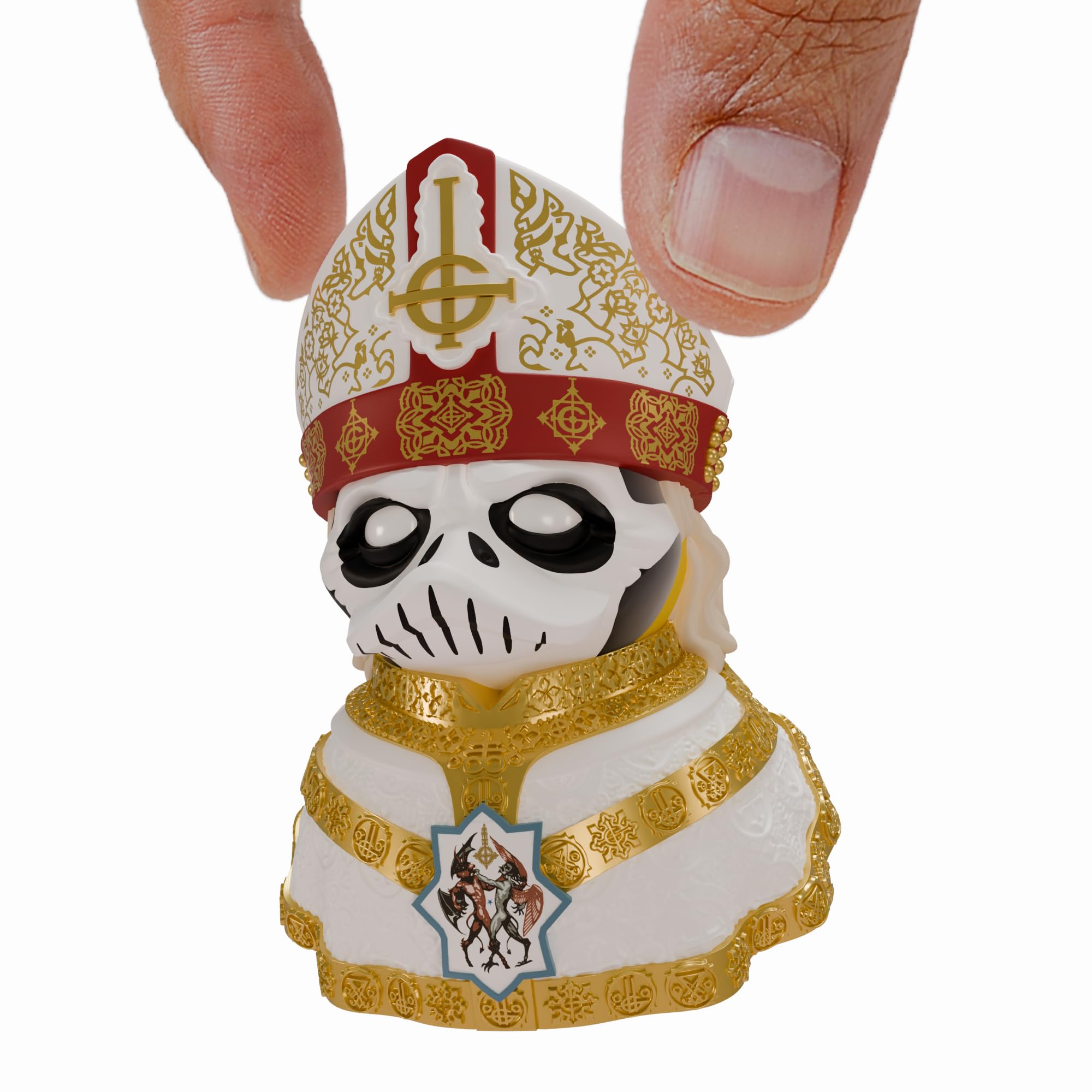TUBBZ Mini Ghost - Papa Nihil Cosplaying Rubber Duck Vinyl Figure | Approx 5cm Tall