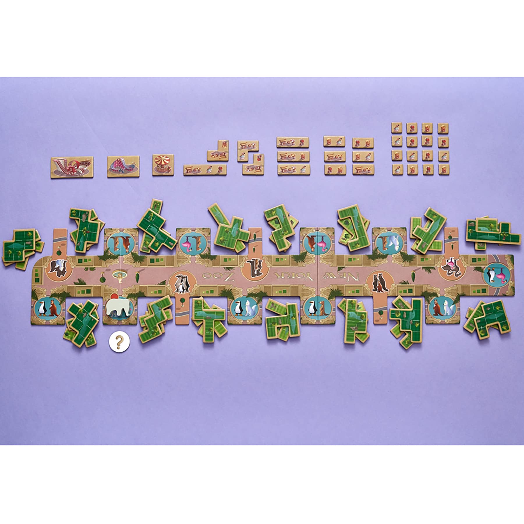 Capstone Games New York Zoo Board Game | Strategy | 1-5 Players | 30 Min Playtime 2