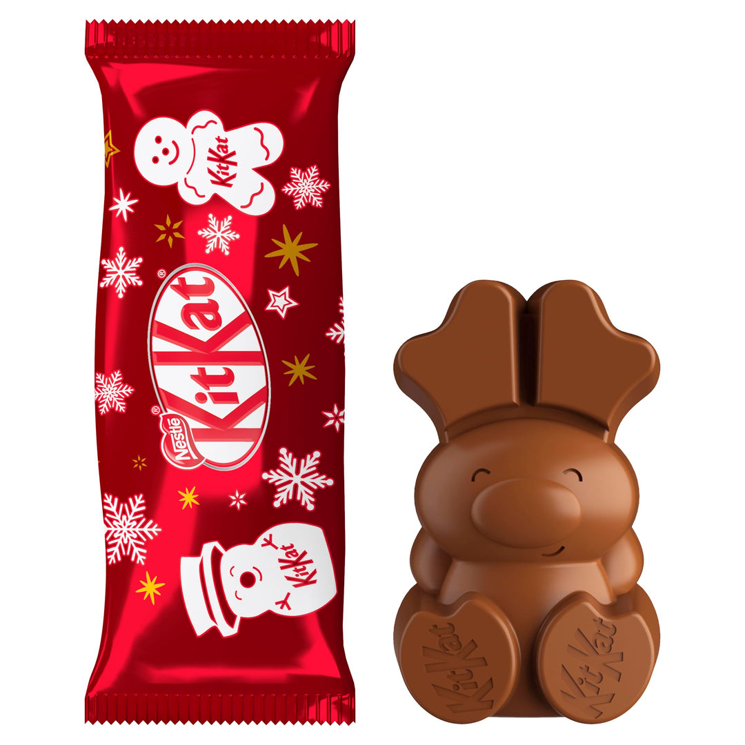 KitKat Christmas Friends 100ct Assorted Gluten-Free Milk Chocolate Figures