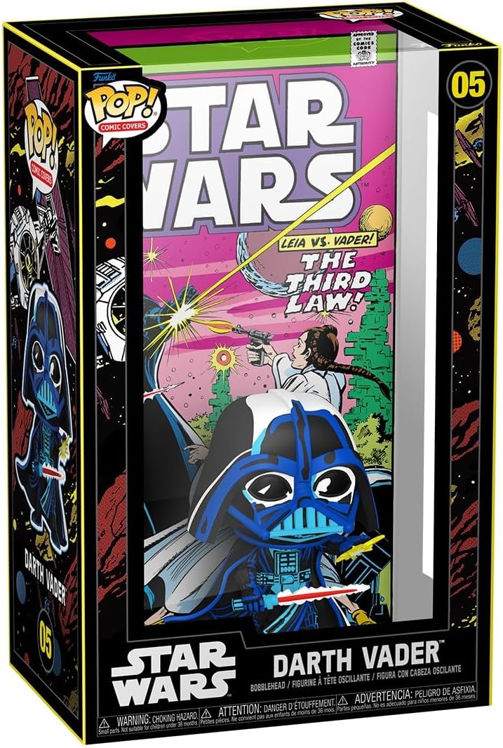 Funko Pop! Comic Cover Star Wars - Darth Vader Vinyl Figure (1977)