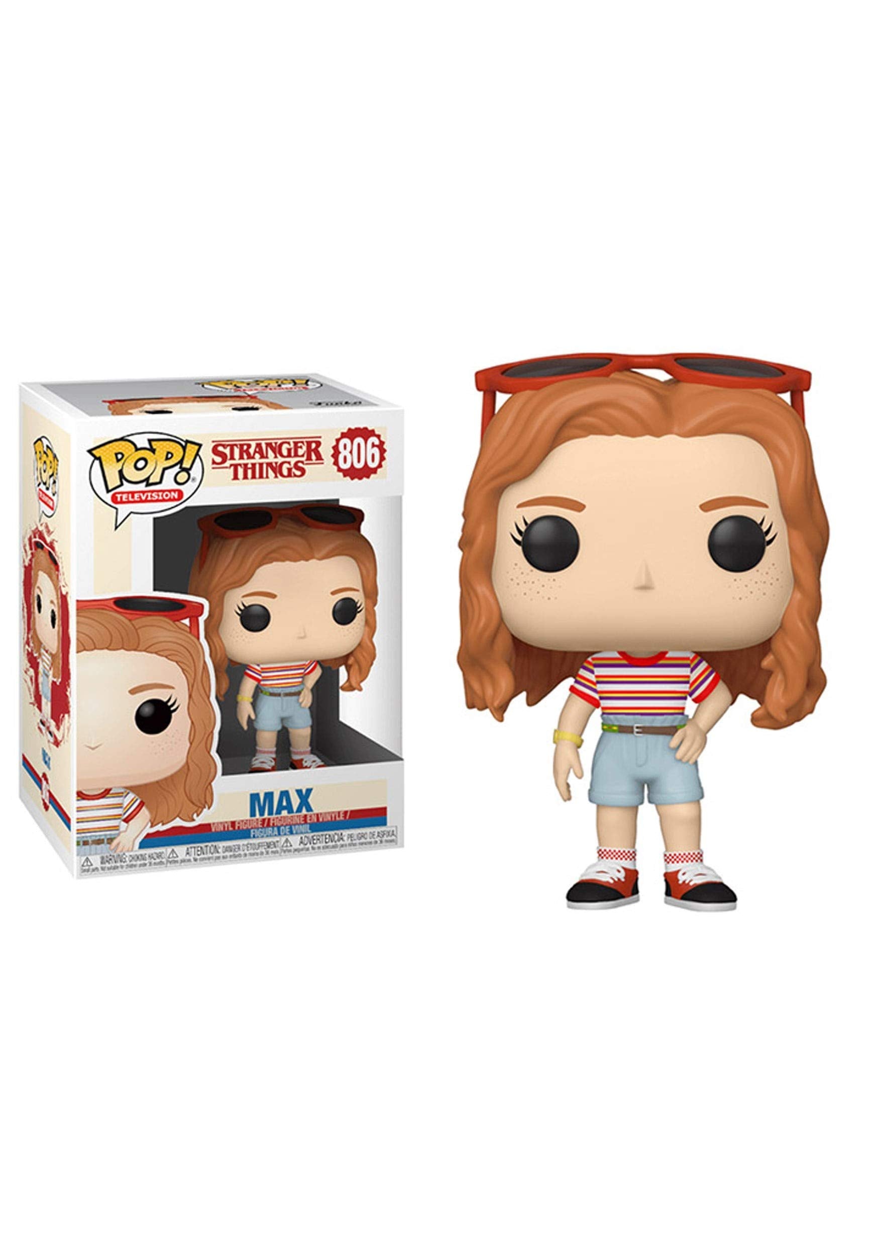 Funko Pop! Television: Stranger Things – Max Mayfield mit Mall-Outfit, Vinylfigur #806 (38531)