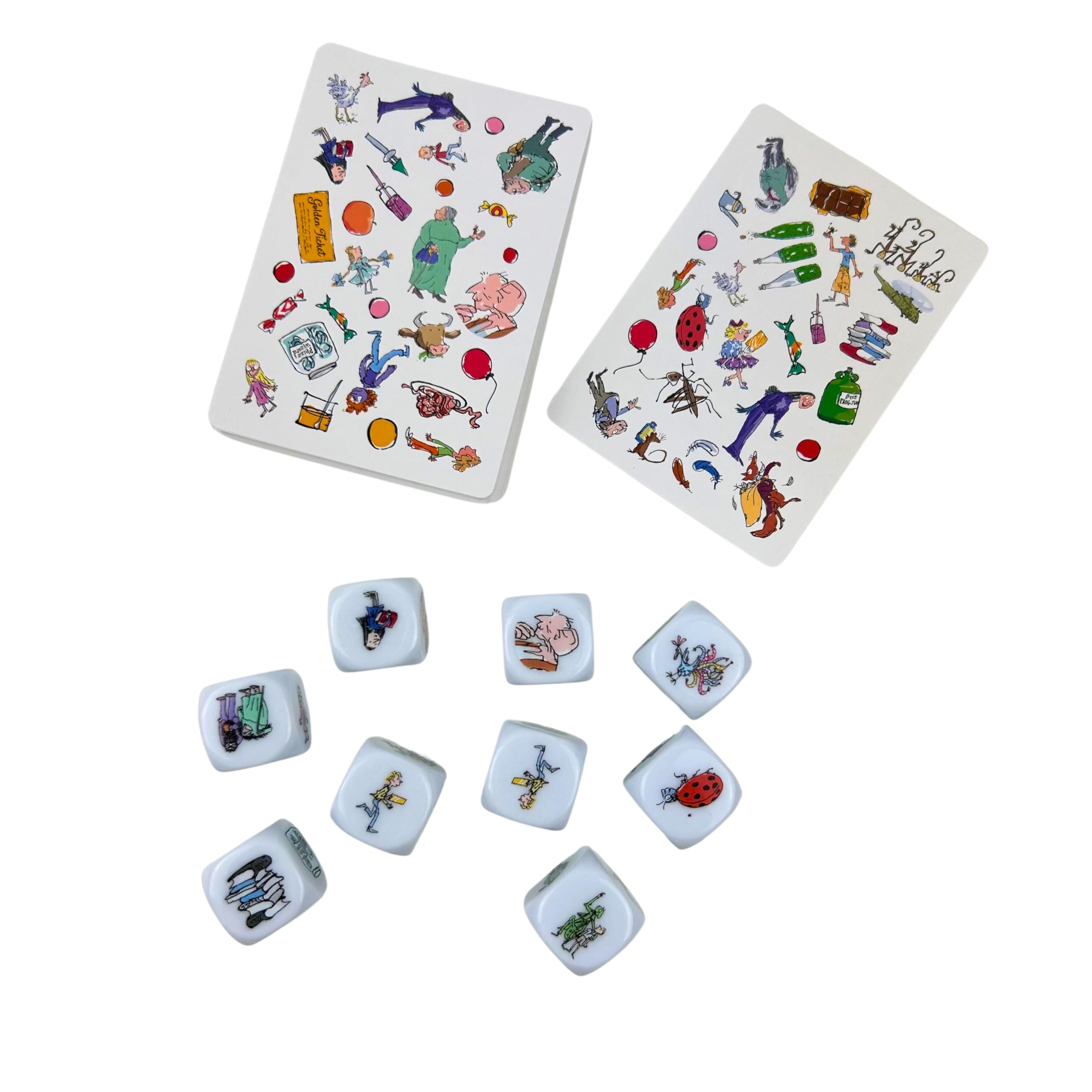 Paul Lamond Roald Dahl Find It Fast Matching Card Game | Ages 5+ | 2-4 Players | Quick-Paced 4