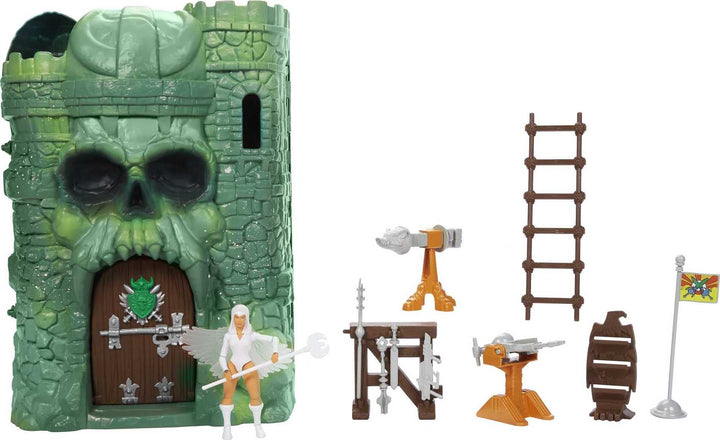 Masters of the Universe Origins Castle Grayskull Playset - Diorama-Style Action Figure Playset with Working Lift & Trap Door