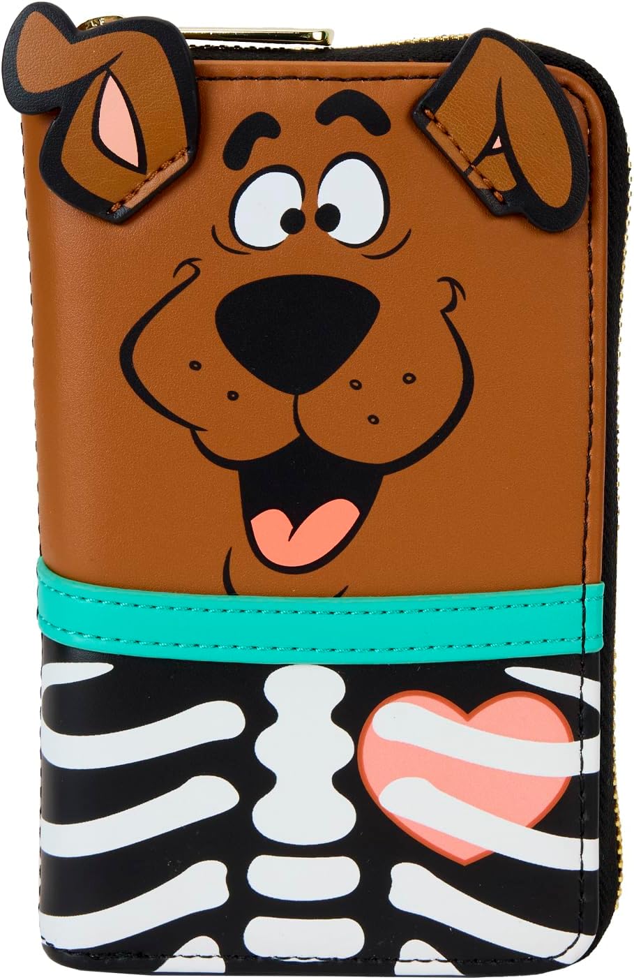 Loungefly Scooby-Doo Skeleton Cosplay Zip Around Wallet (SBDWA0009)