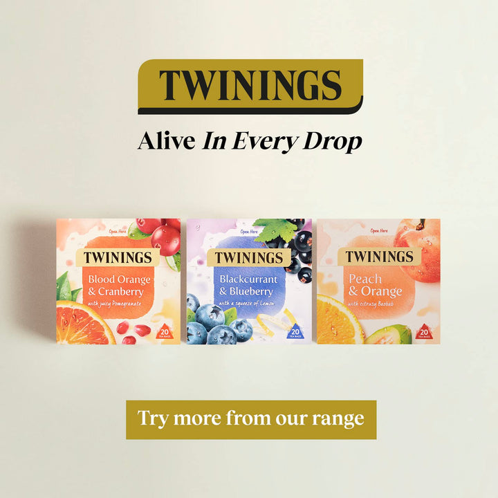 Twinings Mango Strawberry & Lime Fruit Tea 80 Bags (4 x 20) Caffeine Free