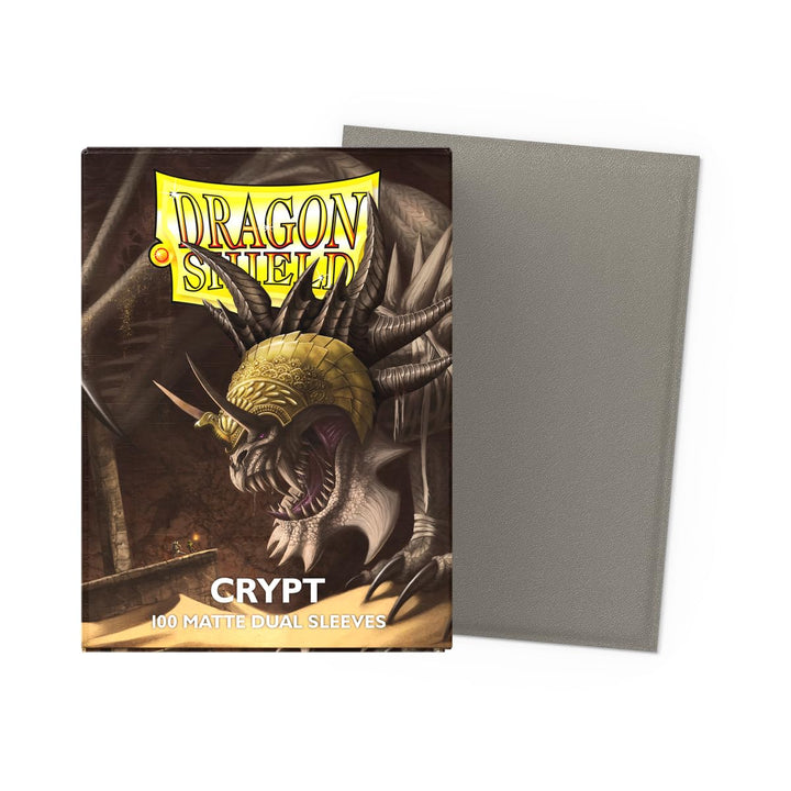Dragon Shield Standard - Dual Matte Crypt (100 Sachets) - Card Sleeves for Trading Card Games