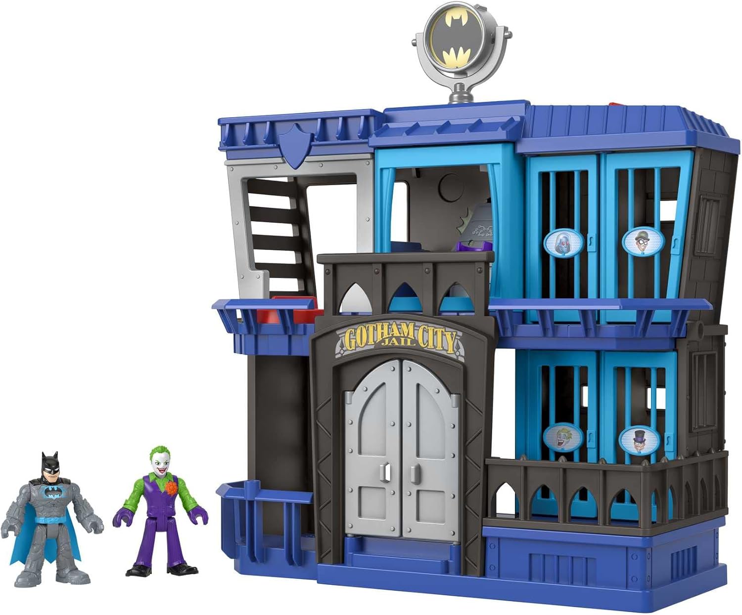 Fisher-Price Imaginext DC Super Friends Gotham City Jail Recharged - Action Playset for Ages 3-8 1