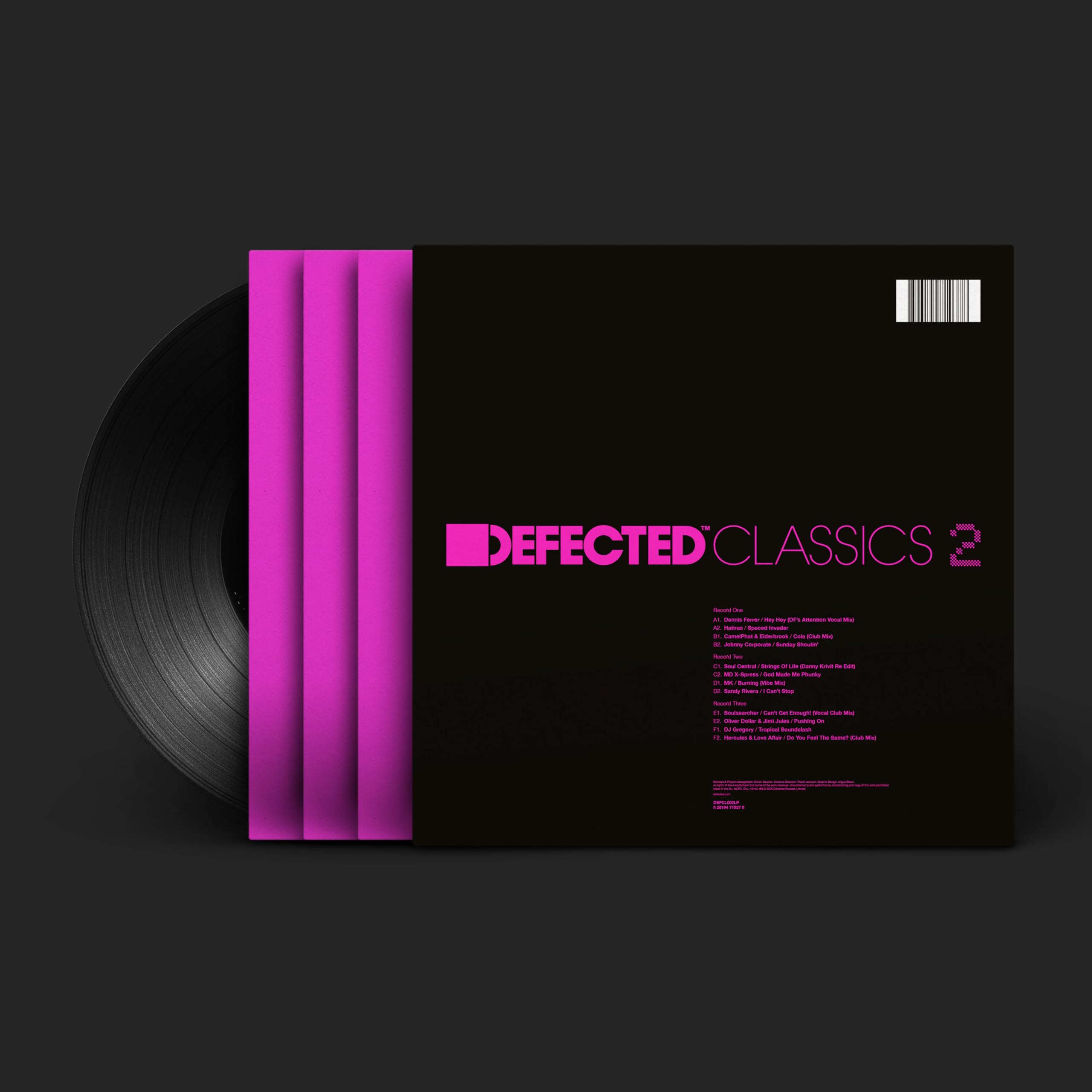 Various Artists - Defected Classics Vol 2 [3LP Box Set Vinyl] 2