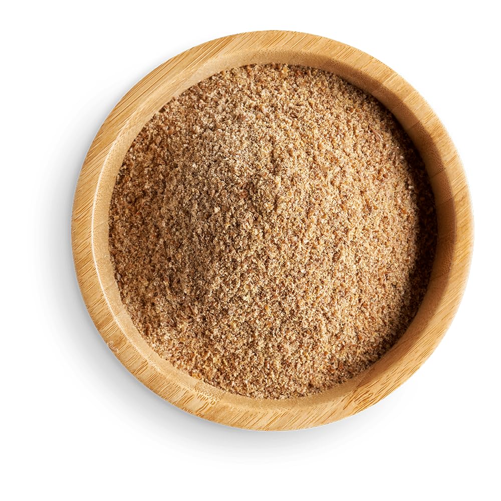Seba Garden Milled Brown Linseeds - 500g Pouch | Ground Flaxseeds for Baking & Smoothies