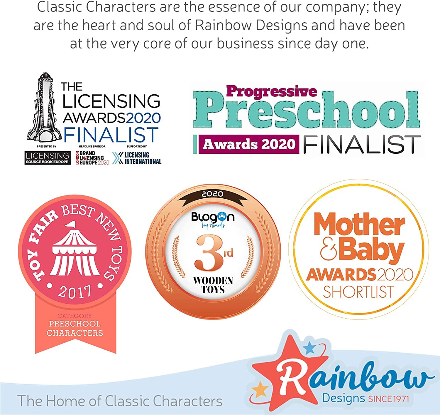 Rainbow Designs Signature Flopsy Deluxe Plush Toy - Newborn & Toddler Gifts 7