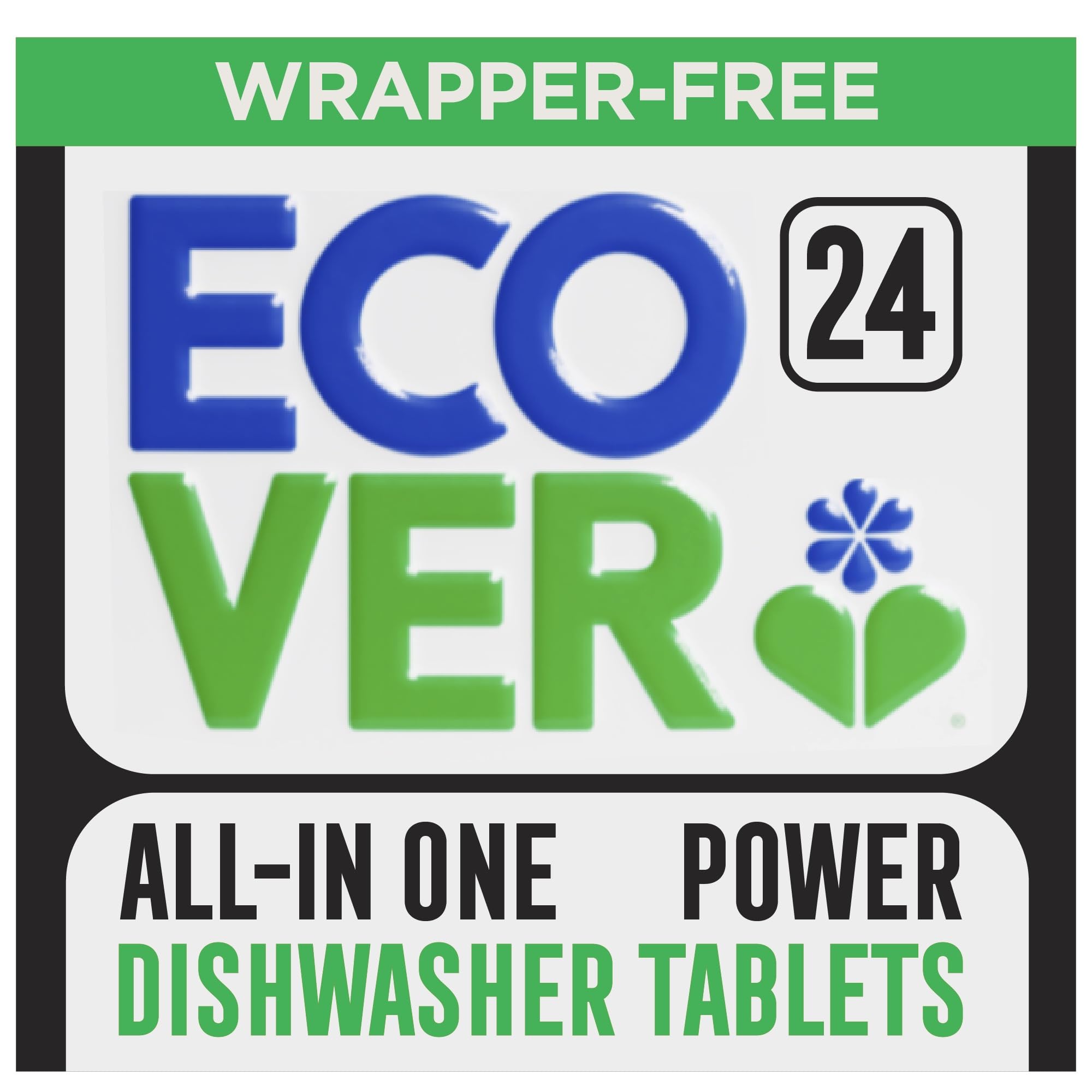 Ecover - All-In-One Power Dishwasher Tablets with Rinse Aid & Salt 5