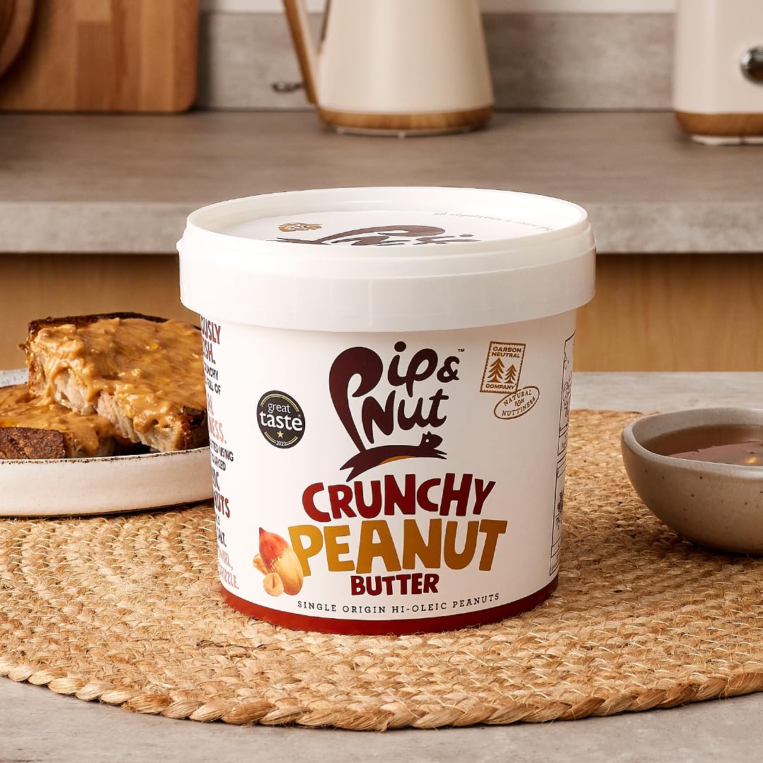 Pip & Nut Crunchy Peanut Butter, 1 kg