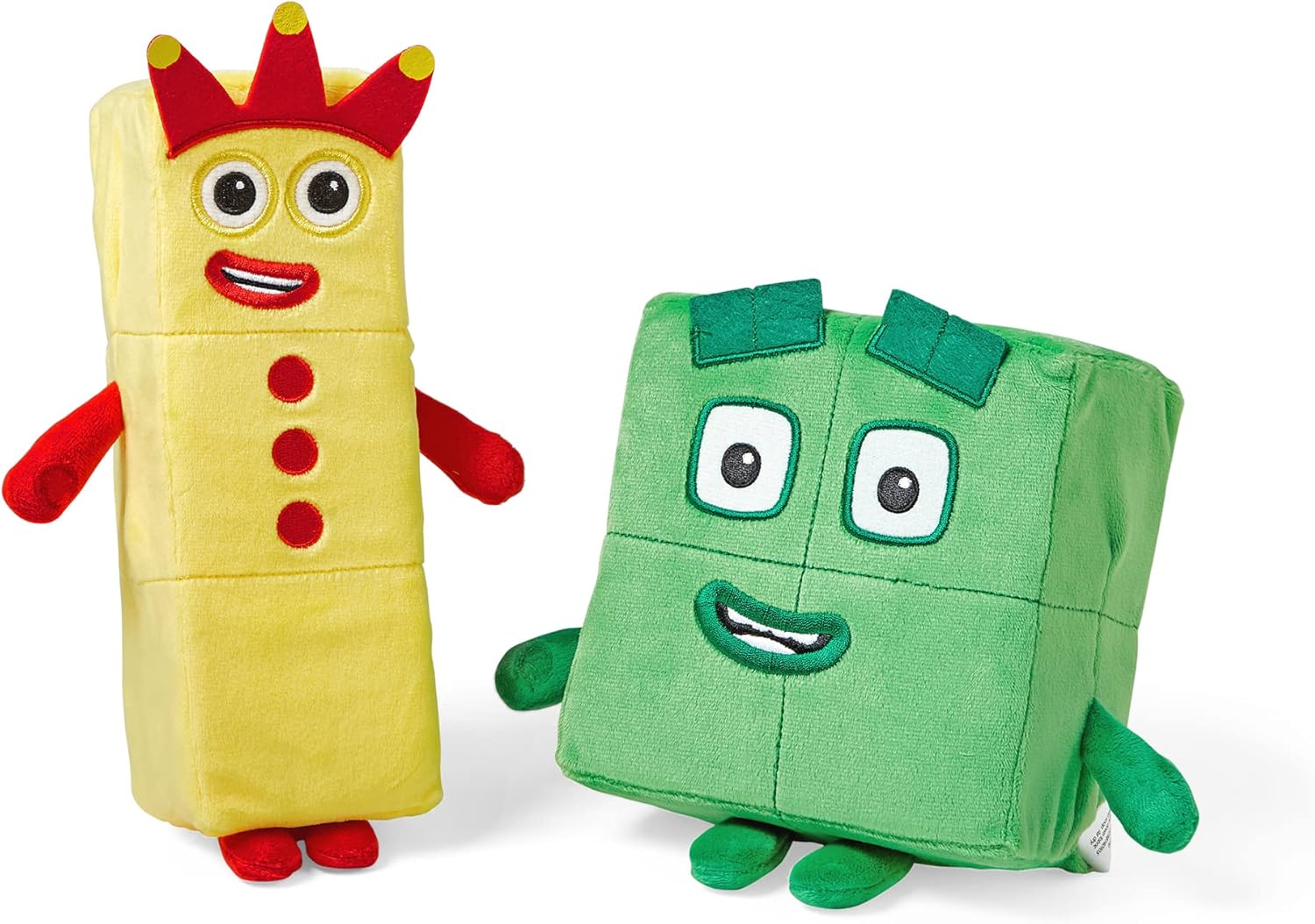 Numberblocks Three and Four Playful Pals - Soft Plush Toys for Toddlers 18M+ 1