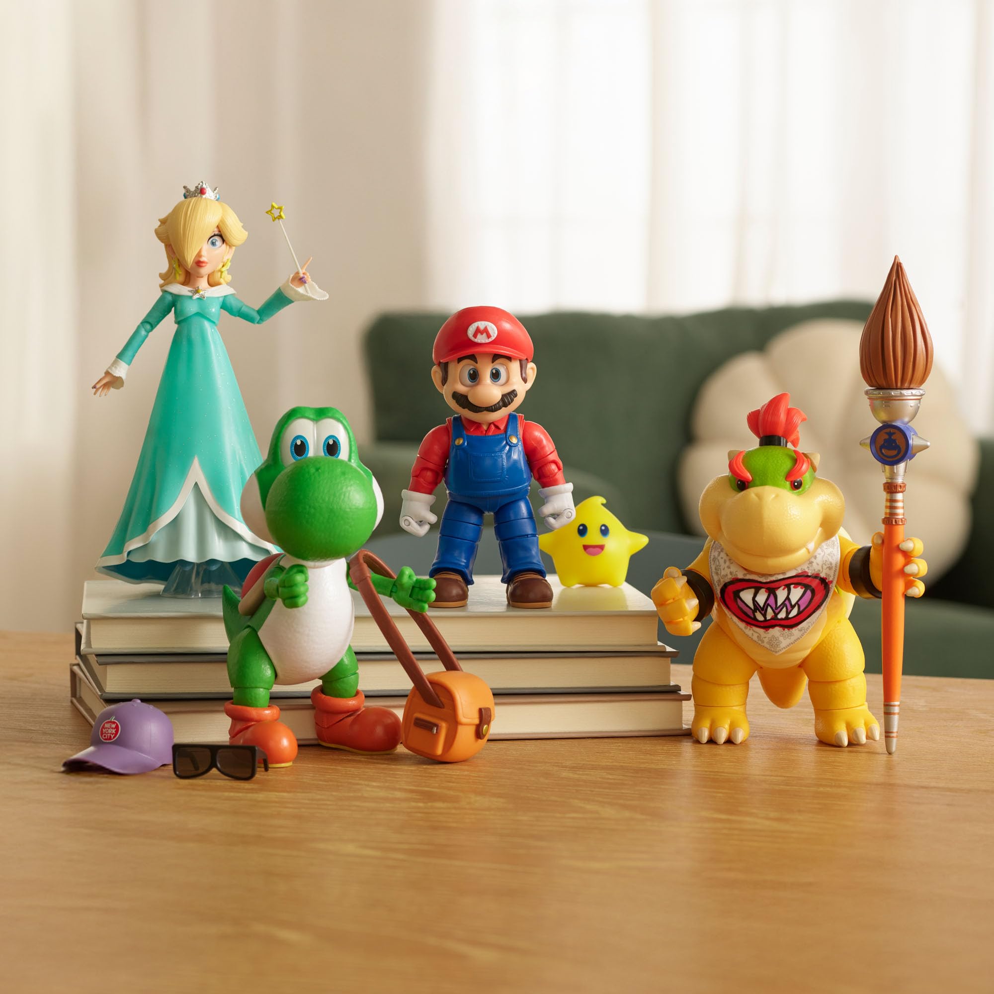 Jakks Pacific Super Mario Galaxy Movie Bowser Jr. Action Figure | 5-inch | 17 Points of Articulation 2