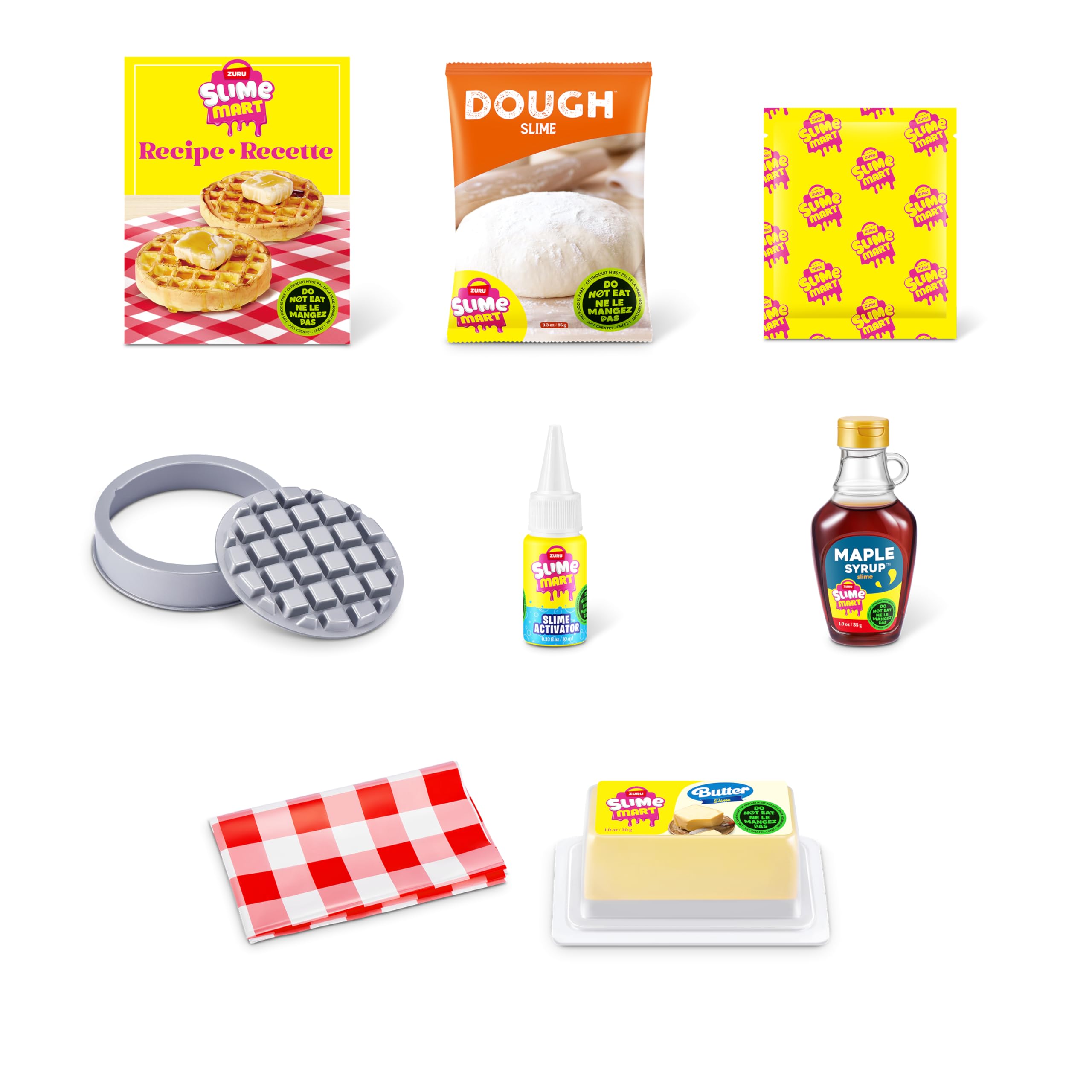 Slime Mart Small Bag by ZURU - Waffles Slime Compound for Kids 6+