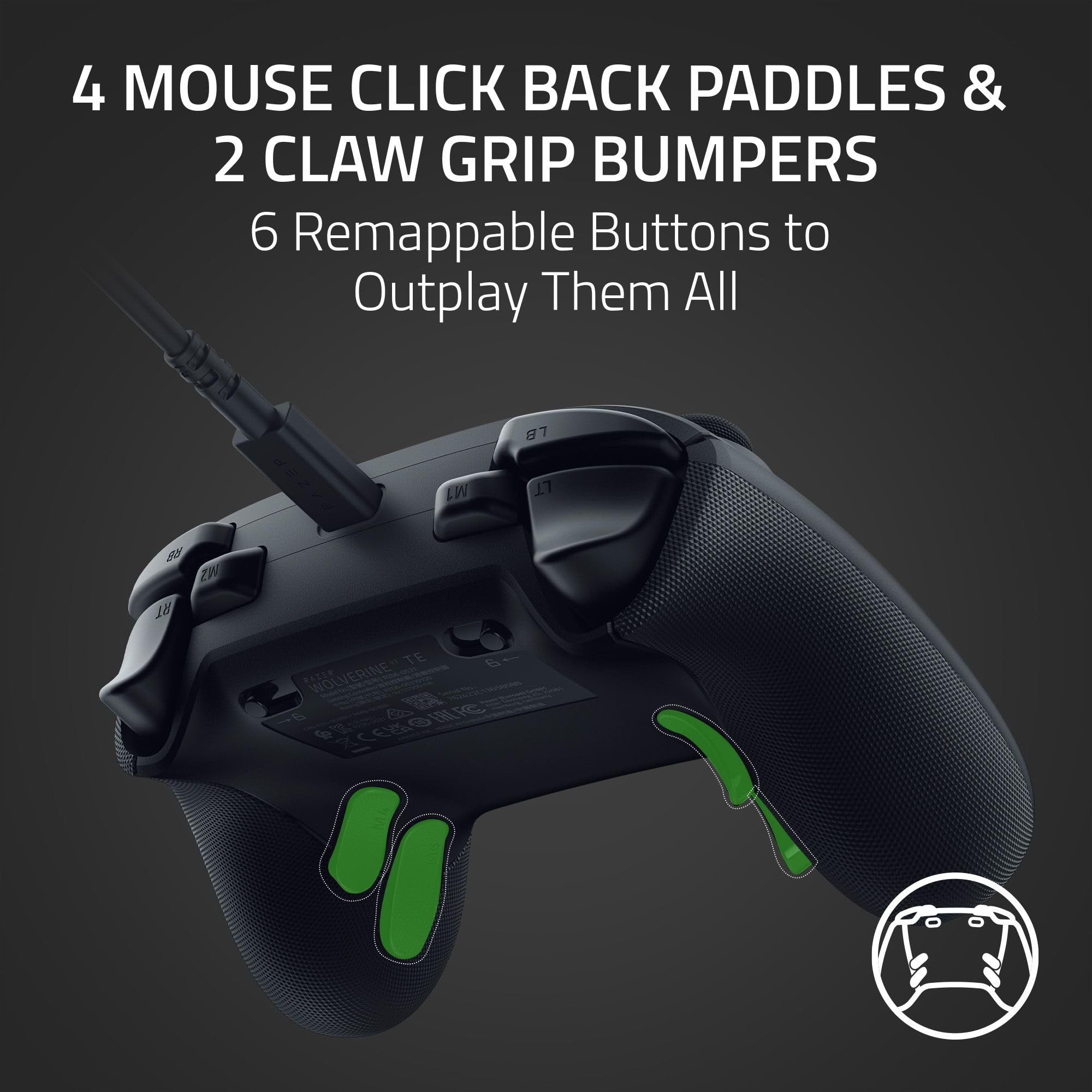Razer Wolverine V3 Tournament Edition - Wired Esports Controller for Xbox Series X|S & PC 5