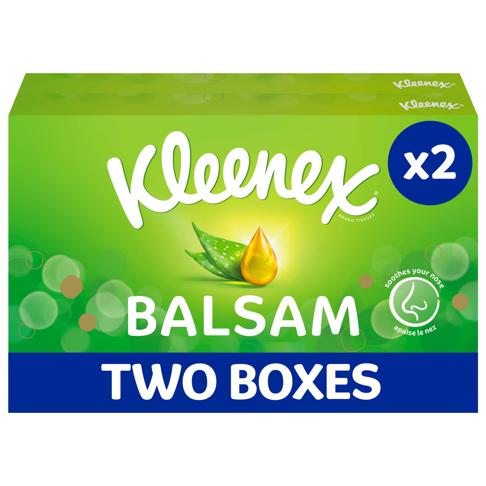 Kleenex - Balsam Tissues Pack of 2 6