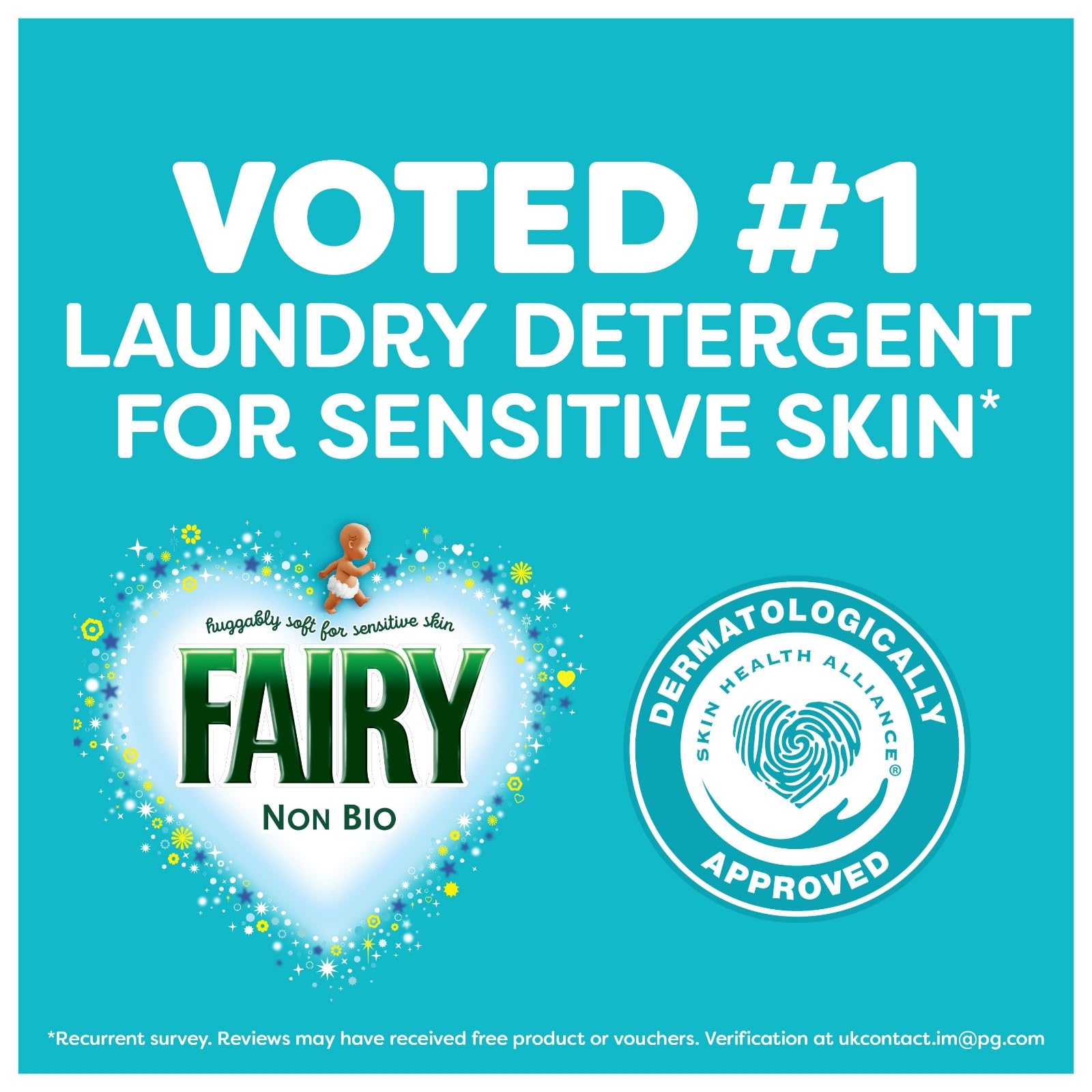 Fairy Non Bio Washing Liquid Pods - 38 Washes, Sensitive Skin Formula, Floral Scent 4