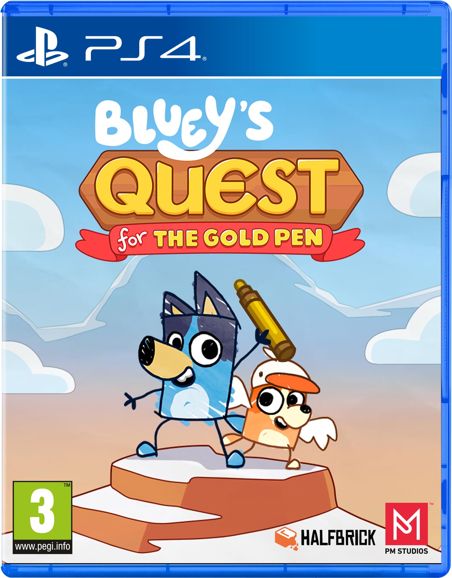 Bluey's Quest for The Gold Pen [PS4]