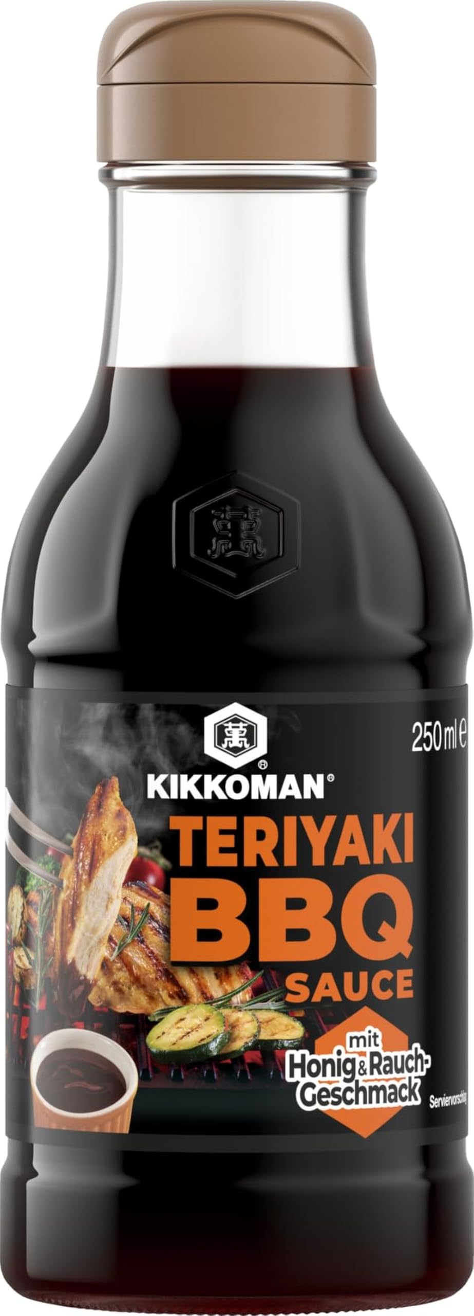 Kikkoman Teriyaki BBQ Sauce with Honey - 250ml