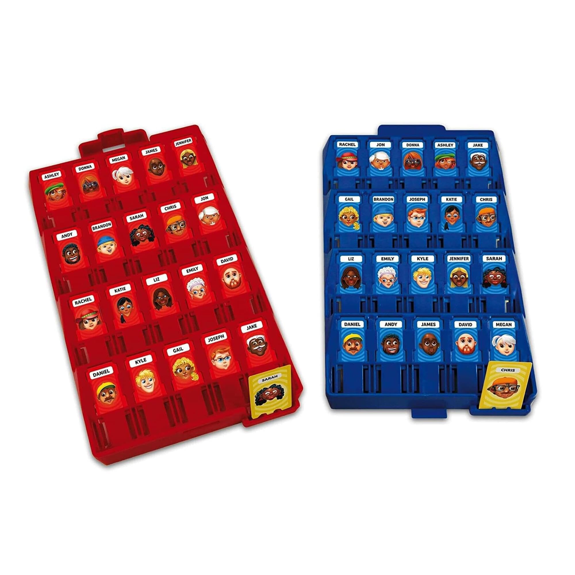 Hasbro Gaming Grab and Go Guess Who? Travel Game | 2 Players | Ages 6+ | Compact 3