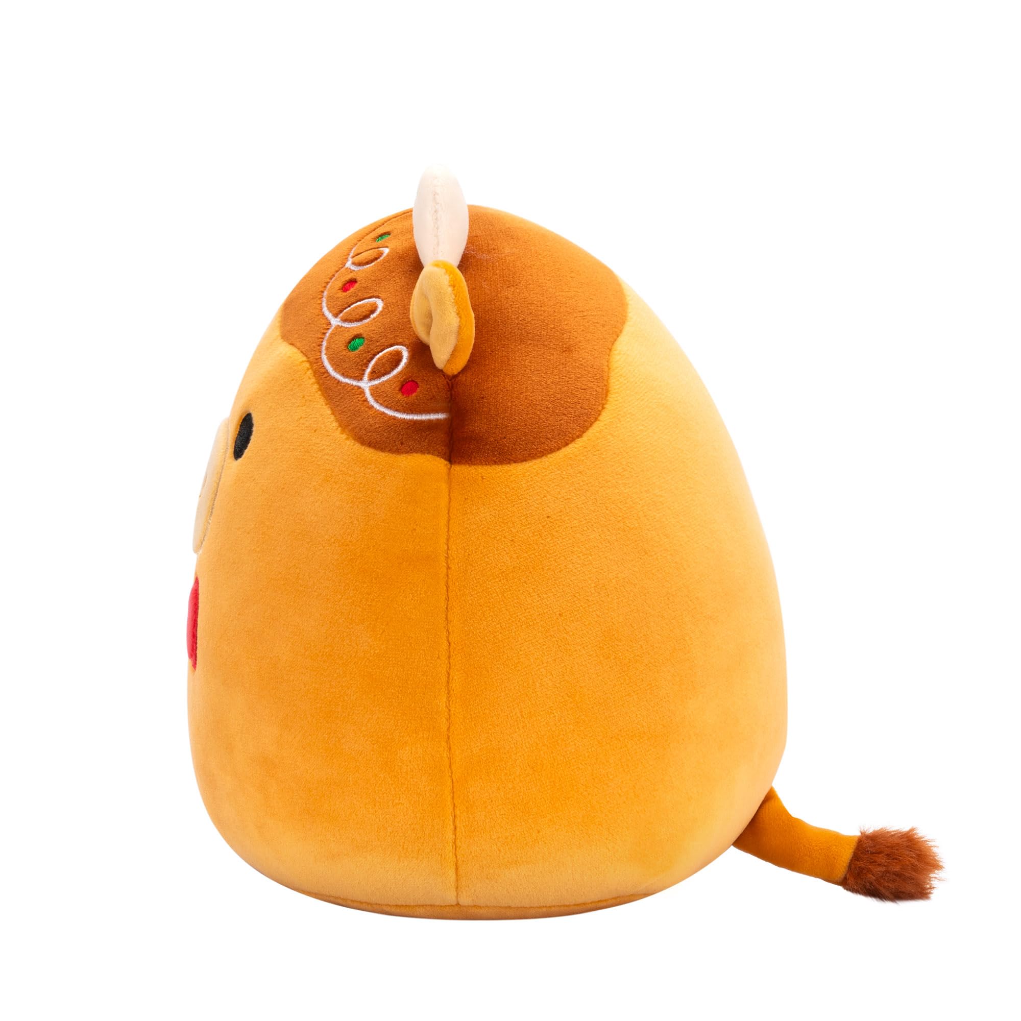 Squishmallows Jericho the Gingerbread Cow - 7.5-Inch Plush Collectible for Ages 3+