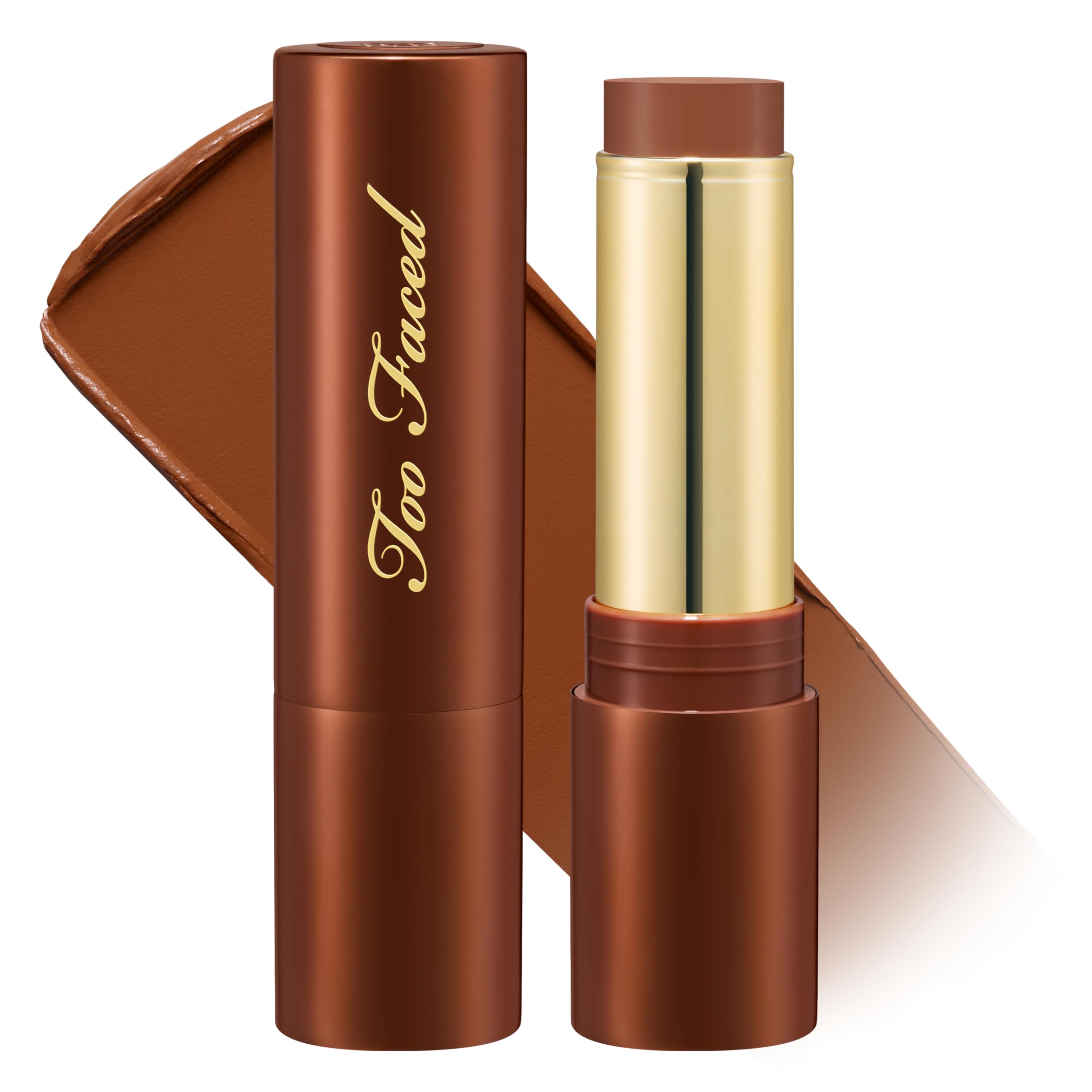 Too Faced Chocolate Soleil Melting Bronzing & Sculpting Stick - Cream, Lightweight, Vegan | 8.3ml