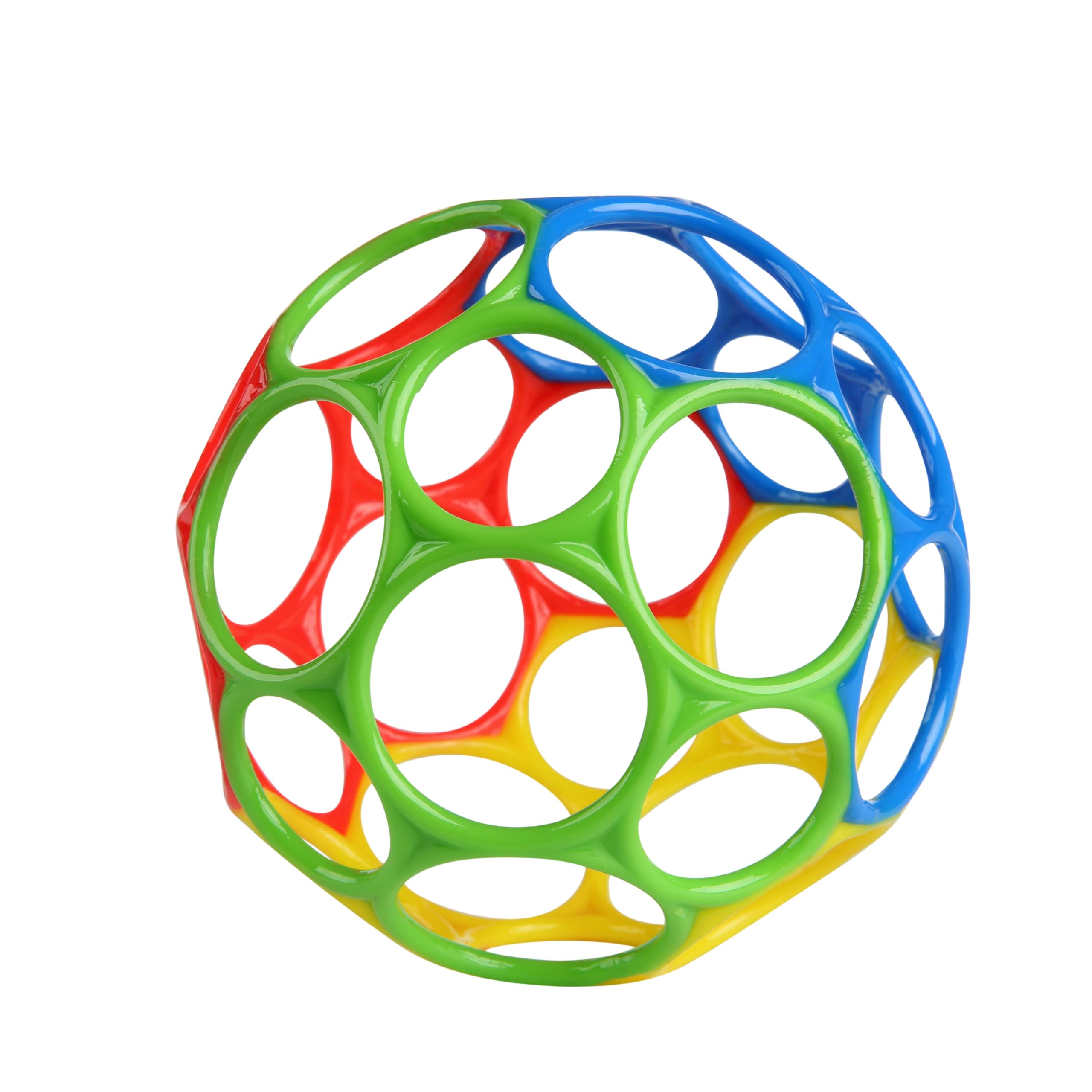 Bright Starts Oball Easy Grasp Classic Ball - BPA-Free Infant Toy for Newborns, 4-Inch Multi-Color 5